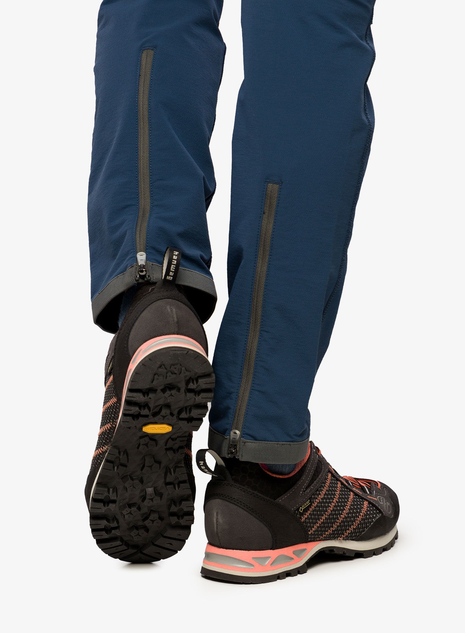 Ženske pristupne cipele Hanwag Makra Low GTX - asphalt/orink
