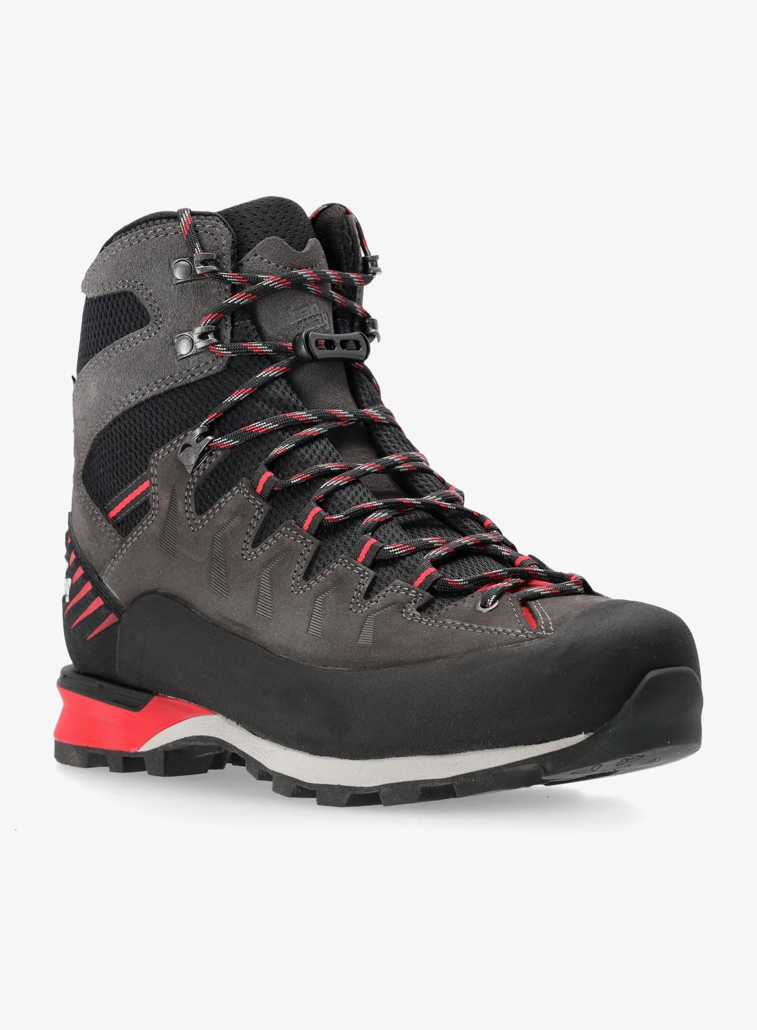 Cipele za poluautomatske dereze Hanwag Makra Pro GTX - asphalt/red