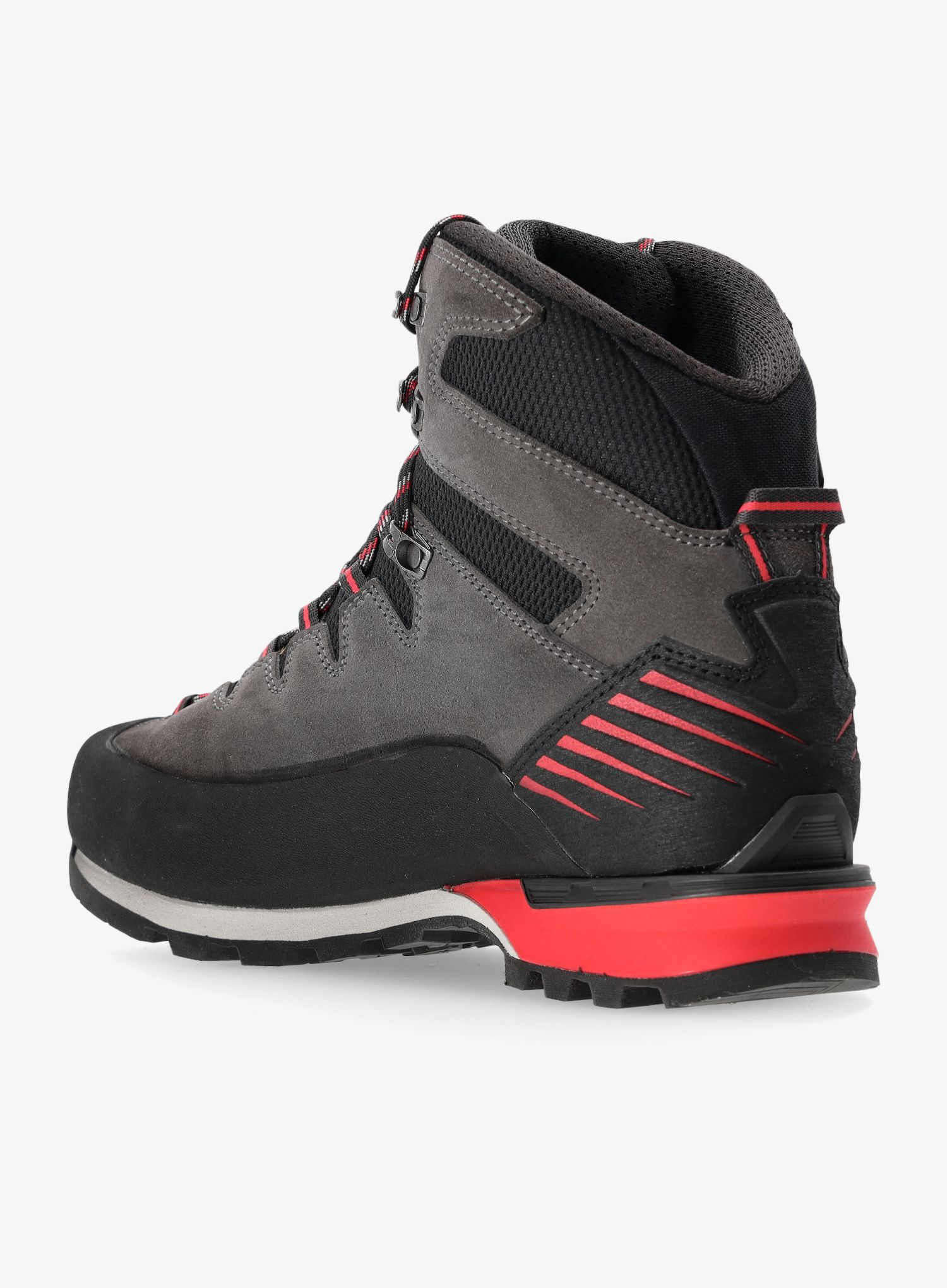 Cipele za poluautomatske dereze Hanwag Makra Pro GTX - asphalt/red