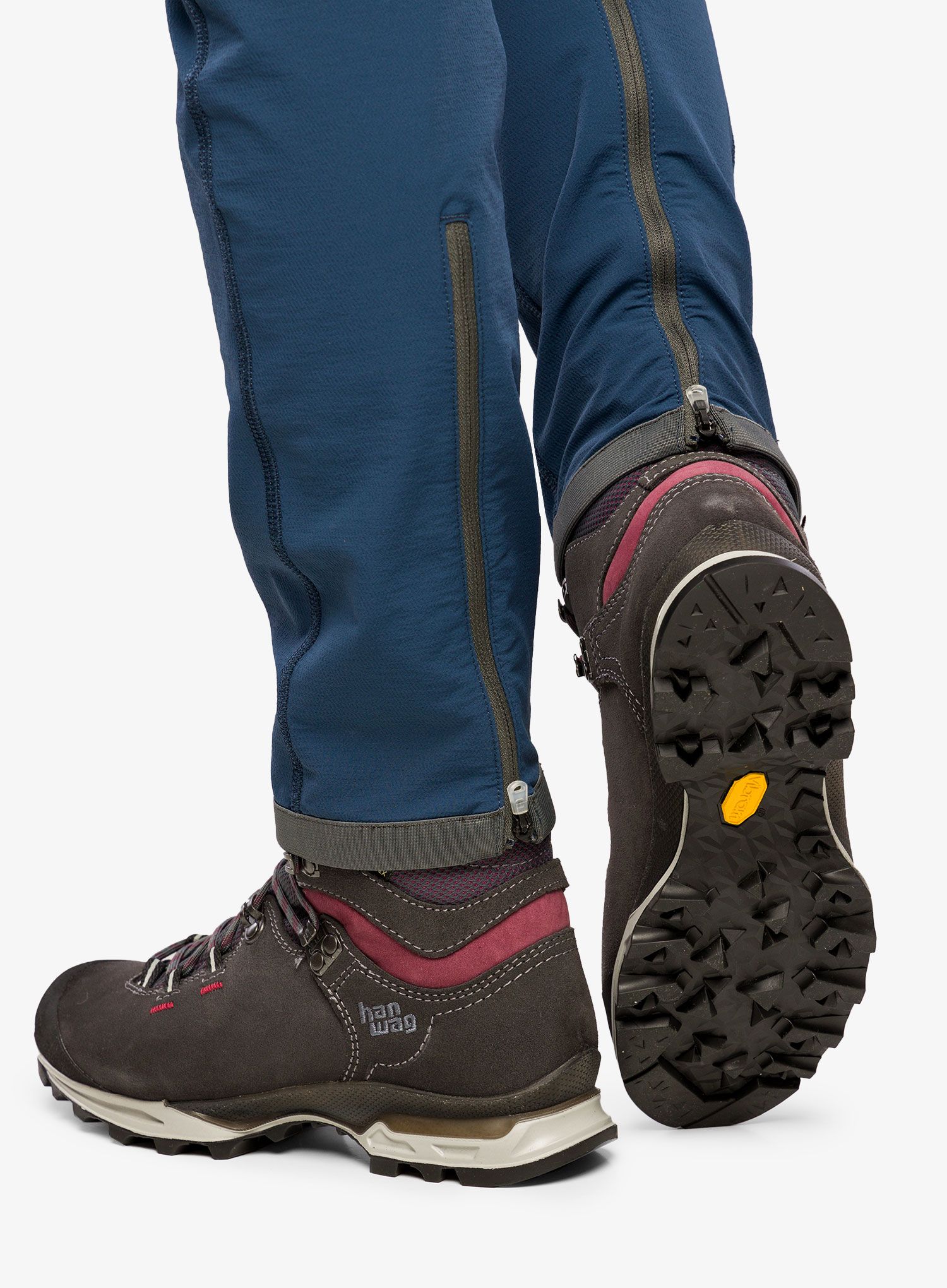 Ženske trekking cipele Hanwag Tatra Light GTX - asphalt/dark garnet