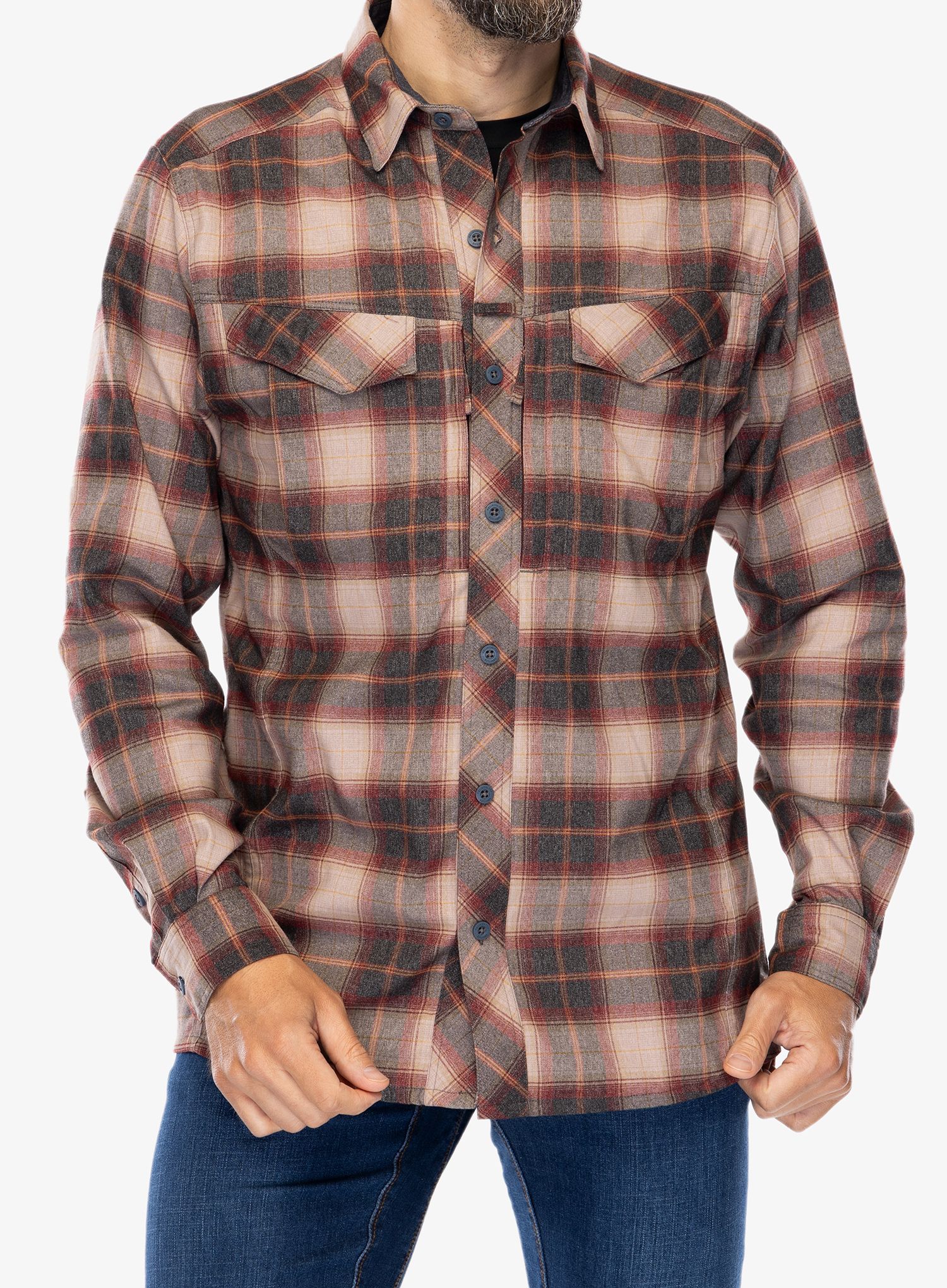 Putna košulja Helikon-Tex Defender Mk2 Tropical - rust plaid