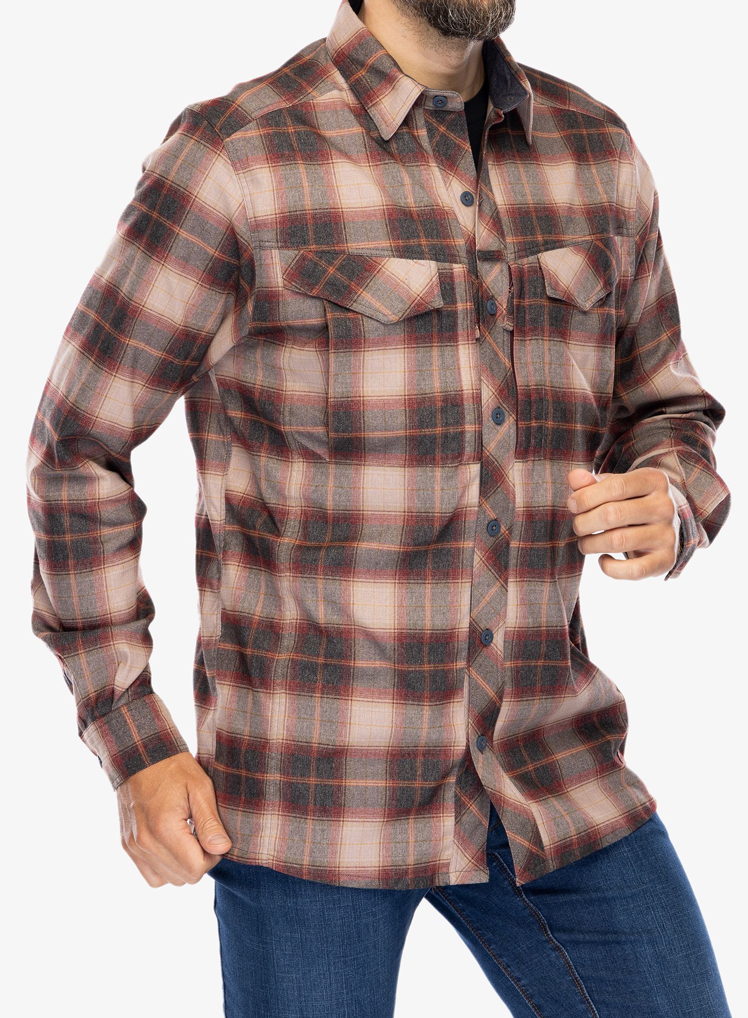 Putna košulja Helikon-Tex Defender Mk2 Tropical - rust plaid