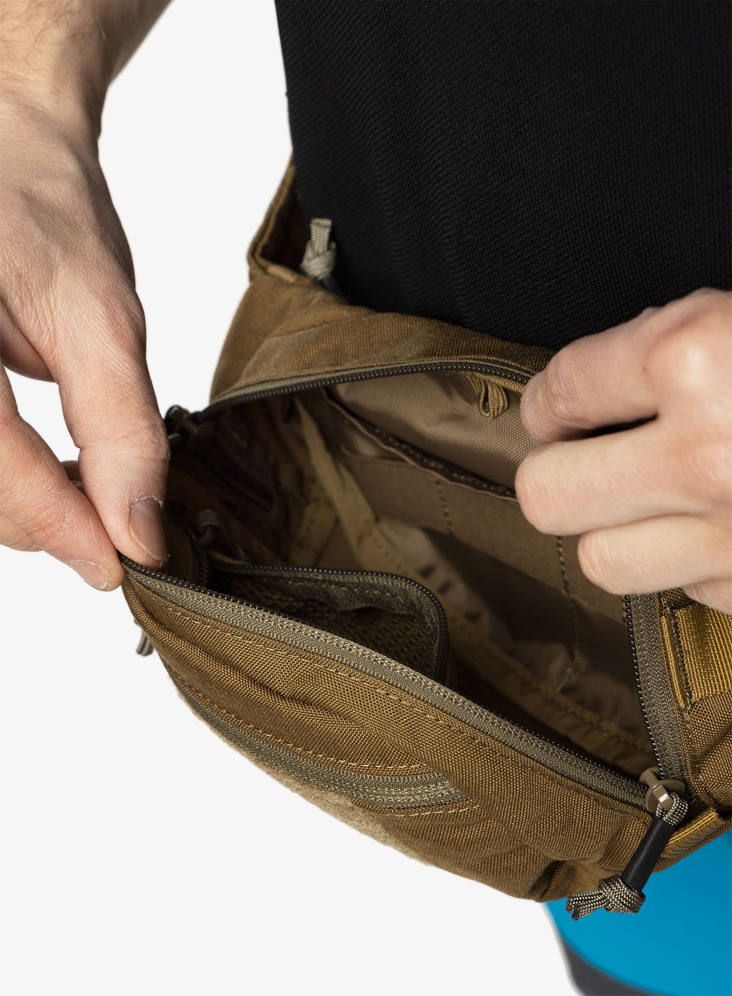 Torbica oko struka Helikon-Tex Possum Waist Pack Cordura - coyote/adaptive green