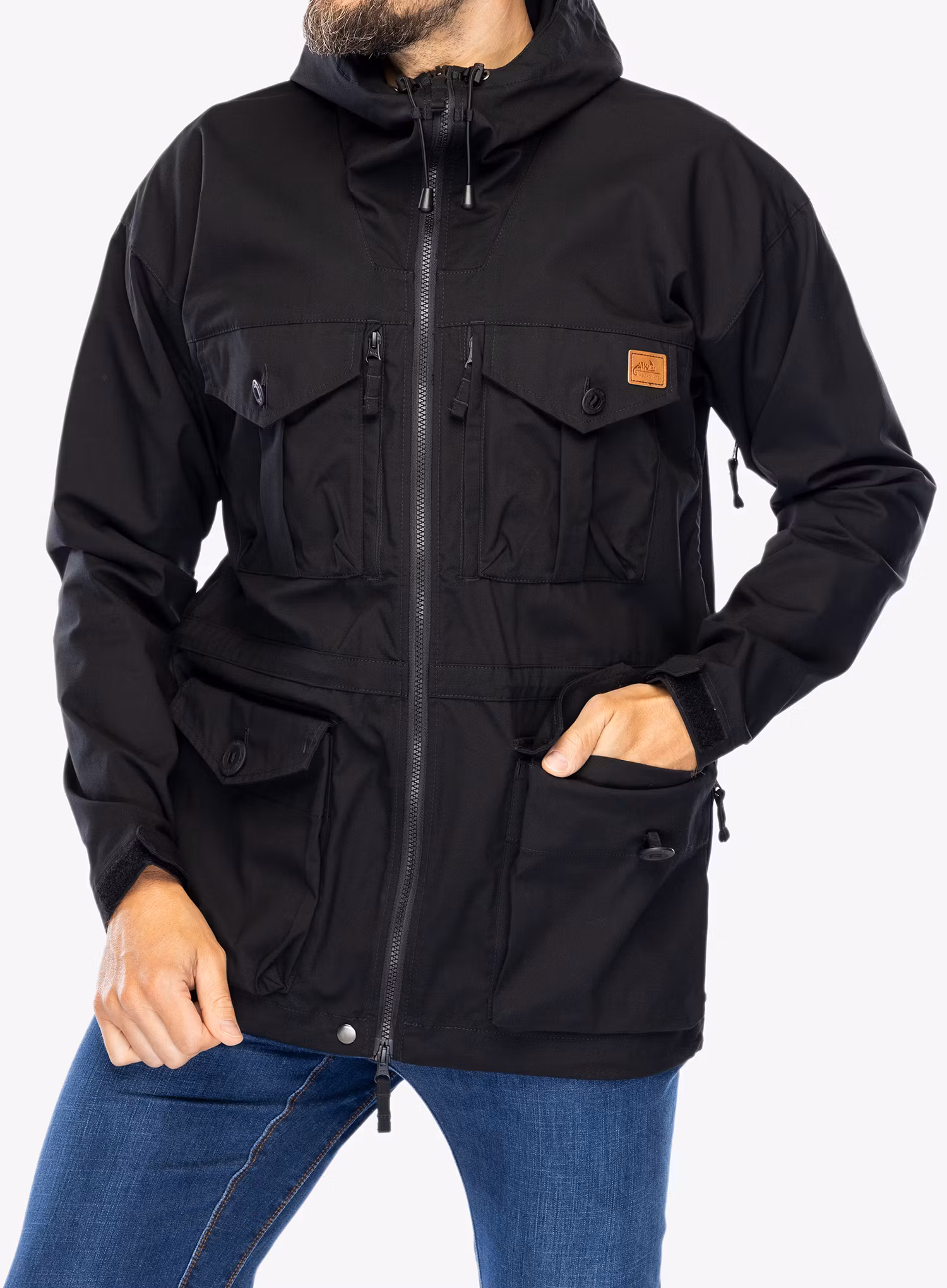 Taktička jakna Helikon-Tex SAS Smock Duracanvas - black