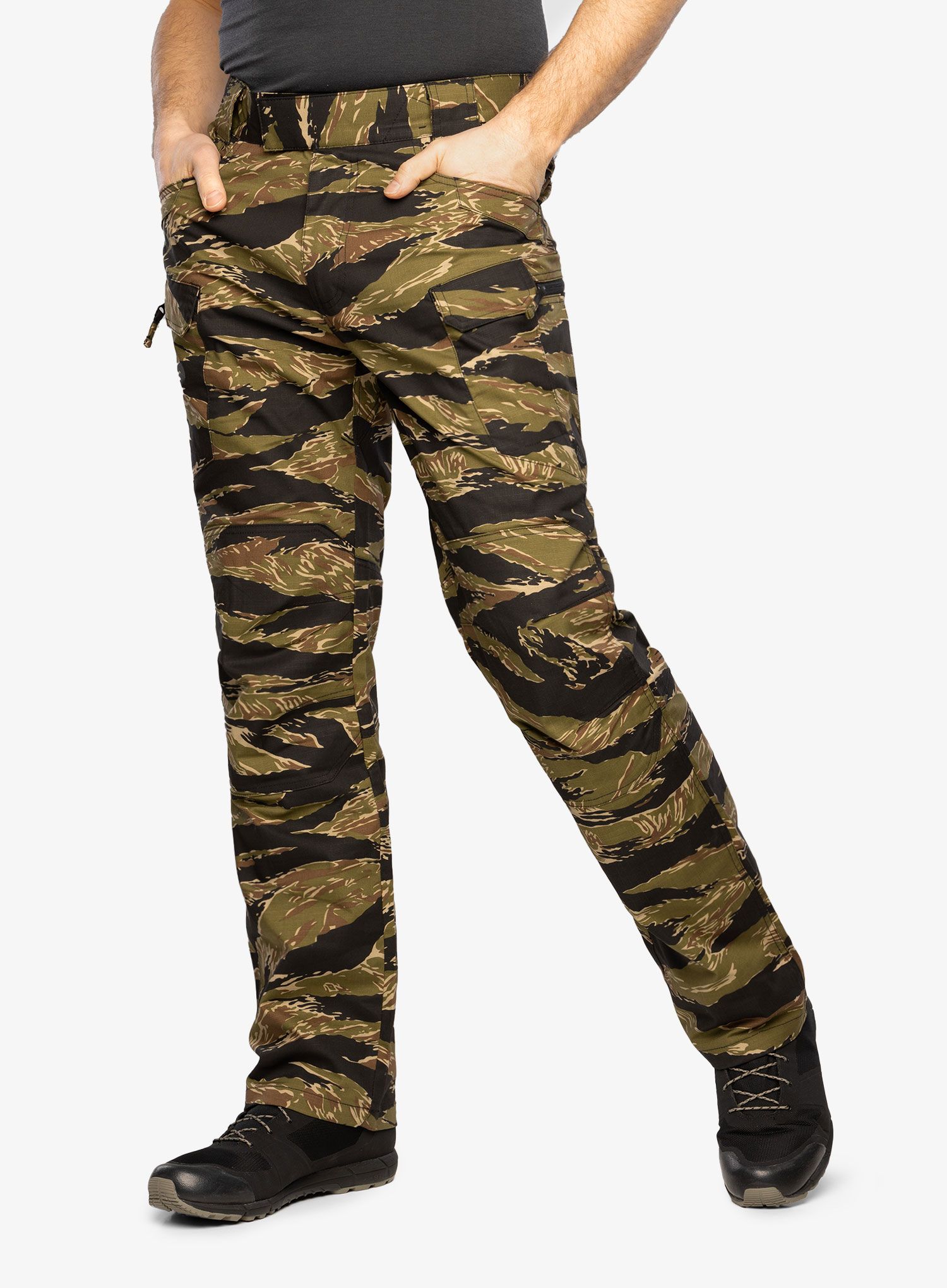 Taktičke hlače Helikon-Tex UTP PolyCotton Stretch Ripstop - tiger stripe