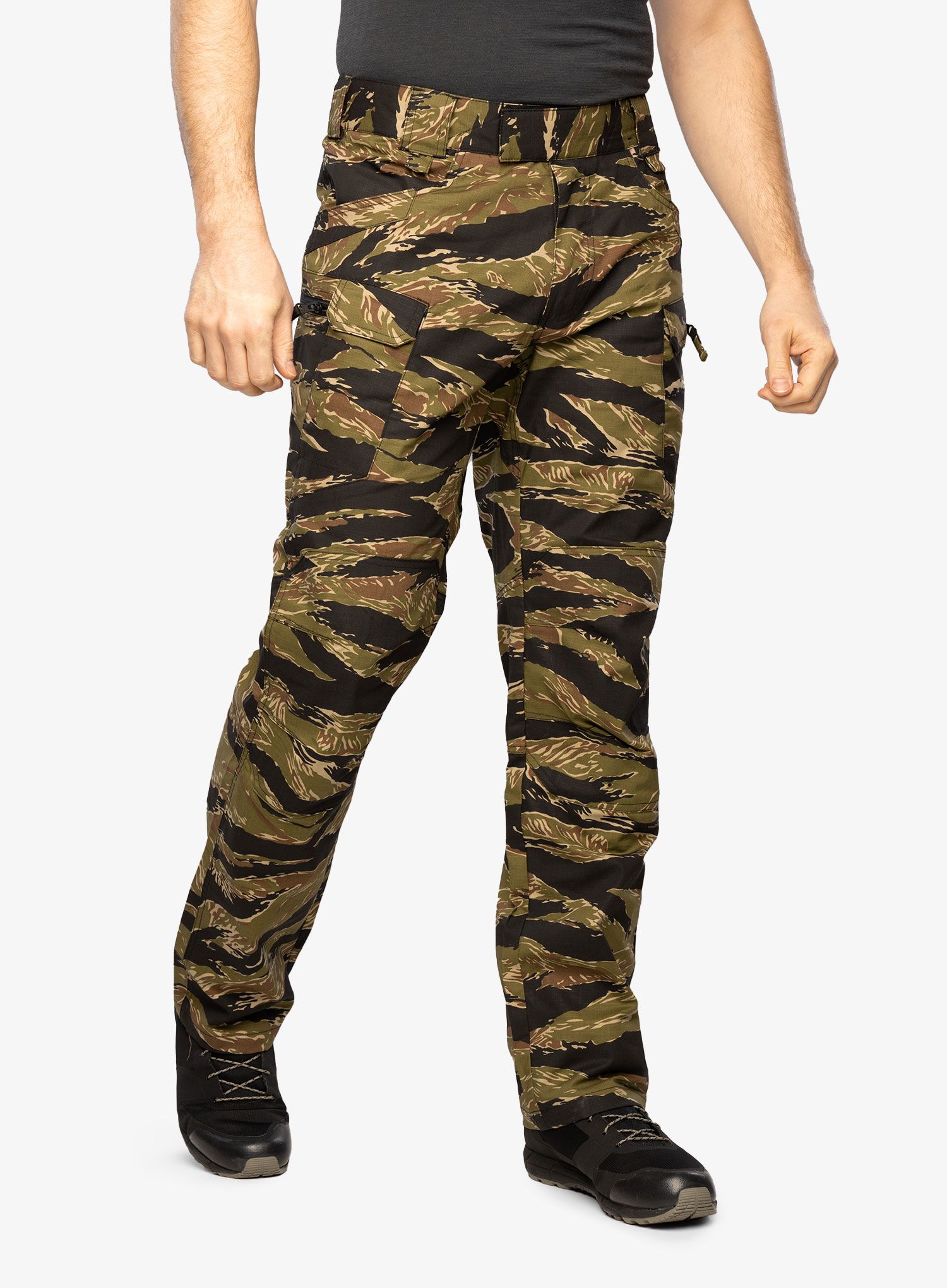 Taktičke hlače Helikon-Tex UTP PolyCotton Stretch Ripstop - tiger stripe