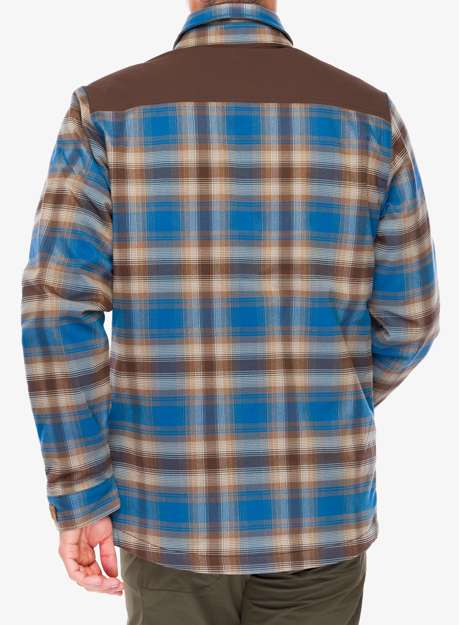 Podstavljena košulja Helikon-Tex Winter Warden Shirt - forest blue plaid