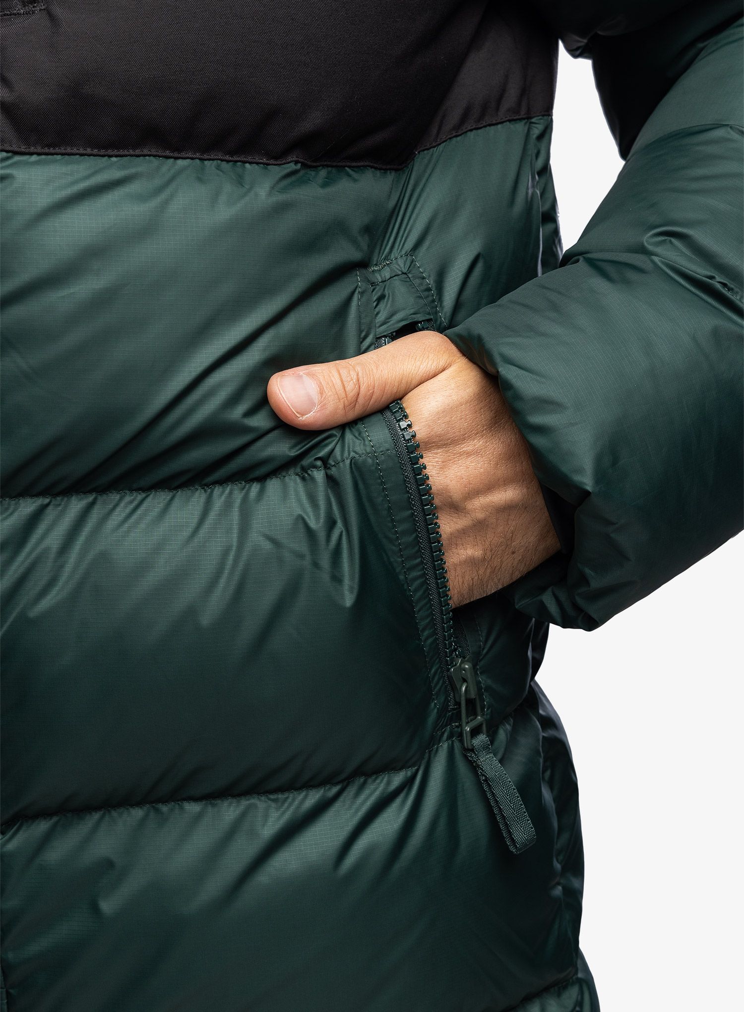 Jakna s postavom Helly Hansen Active Puffy Long Jacket - darkest spruce/black