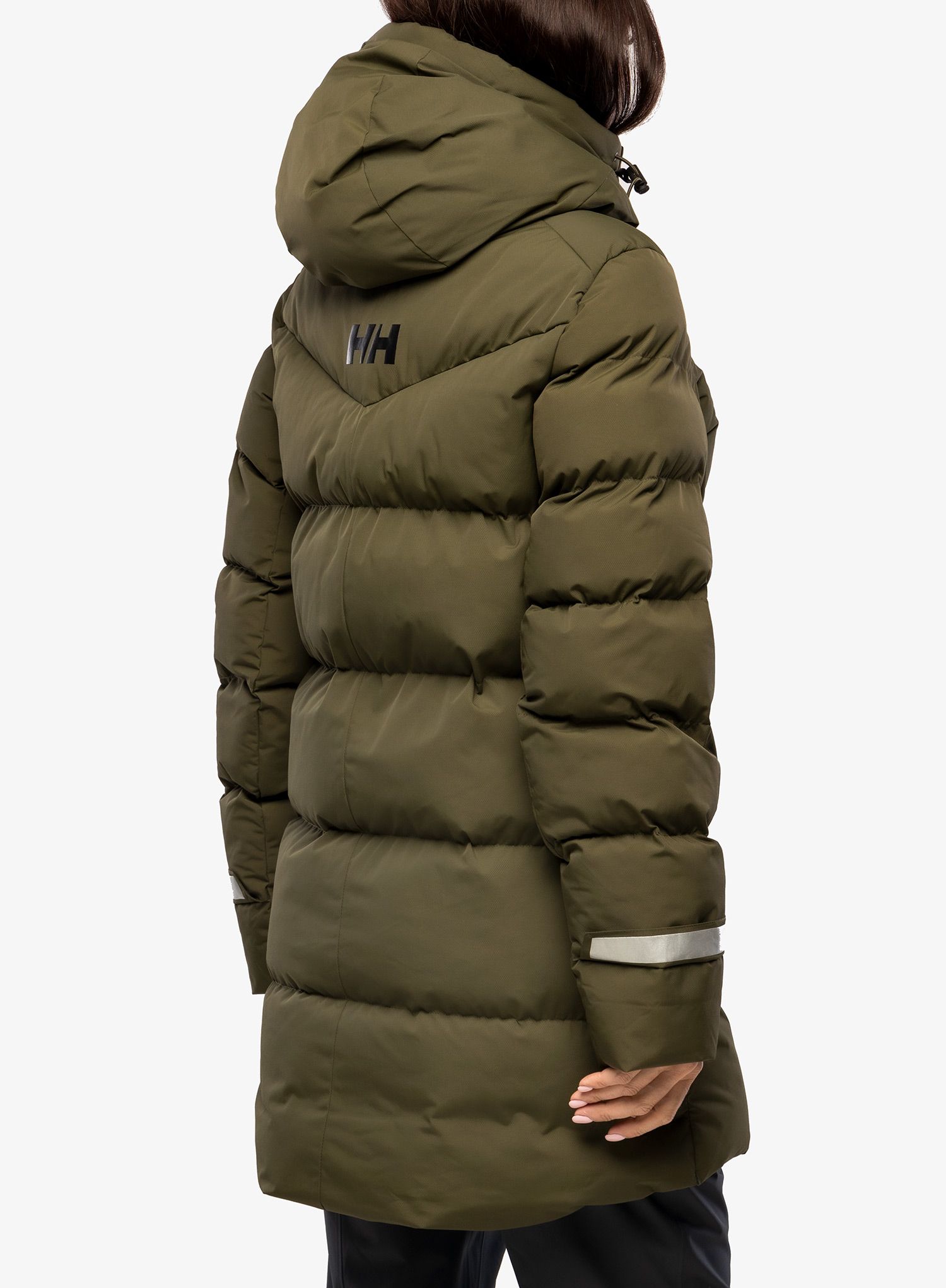 Ženski kaput Helly Hansen Adore Puffy Parka - utylity green