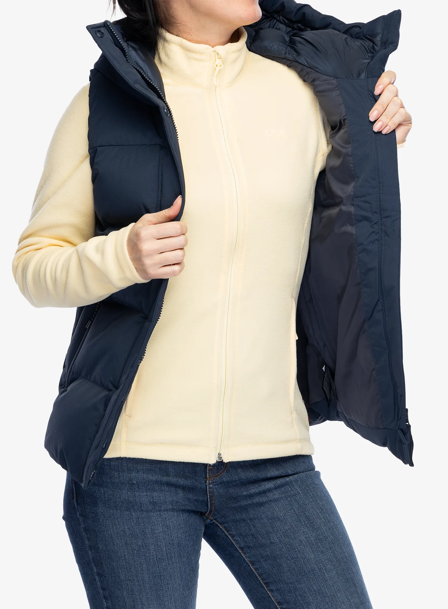 Ženski prsluk Helly Hansen Adore Puffy Vest - navy