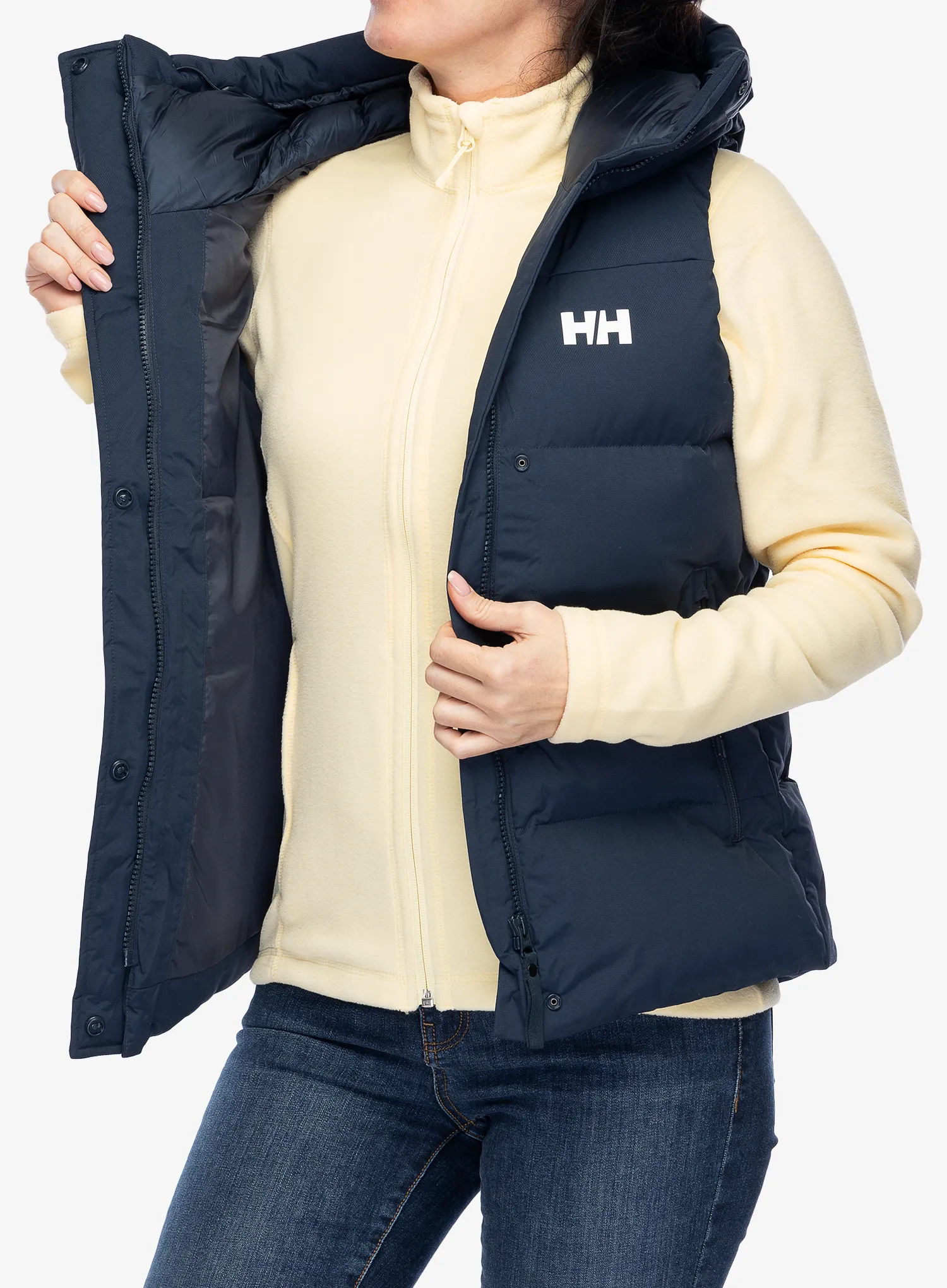 Ženski prsluk Helly Hansen Adore Puffy Vest - navy