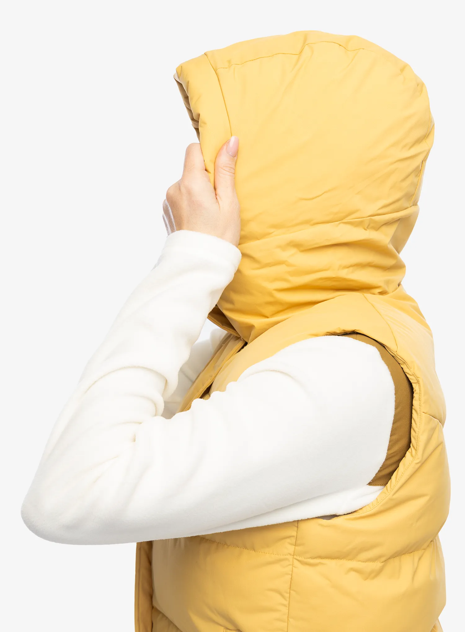 Ženski prsluk Helly Hansen Adore Puffy Vest - sand