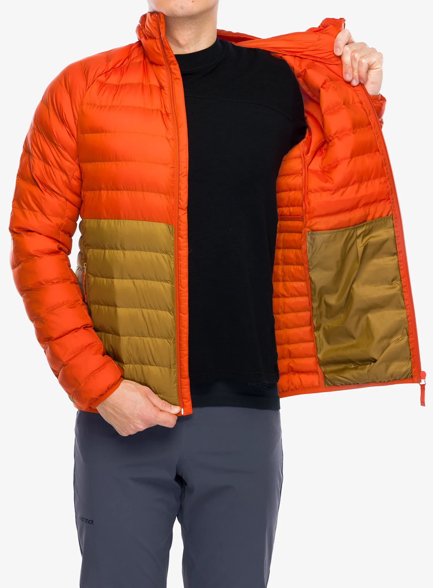 Jakna s postavom Helly Hansen Banff Hooded Insulator - patrol orange/lynx