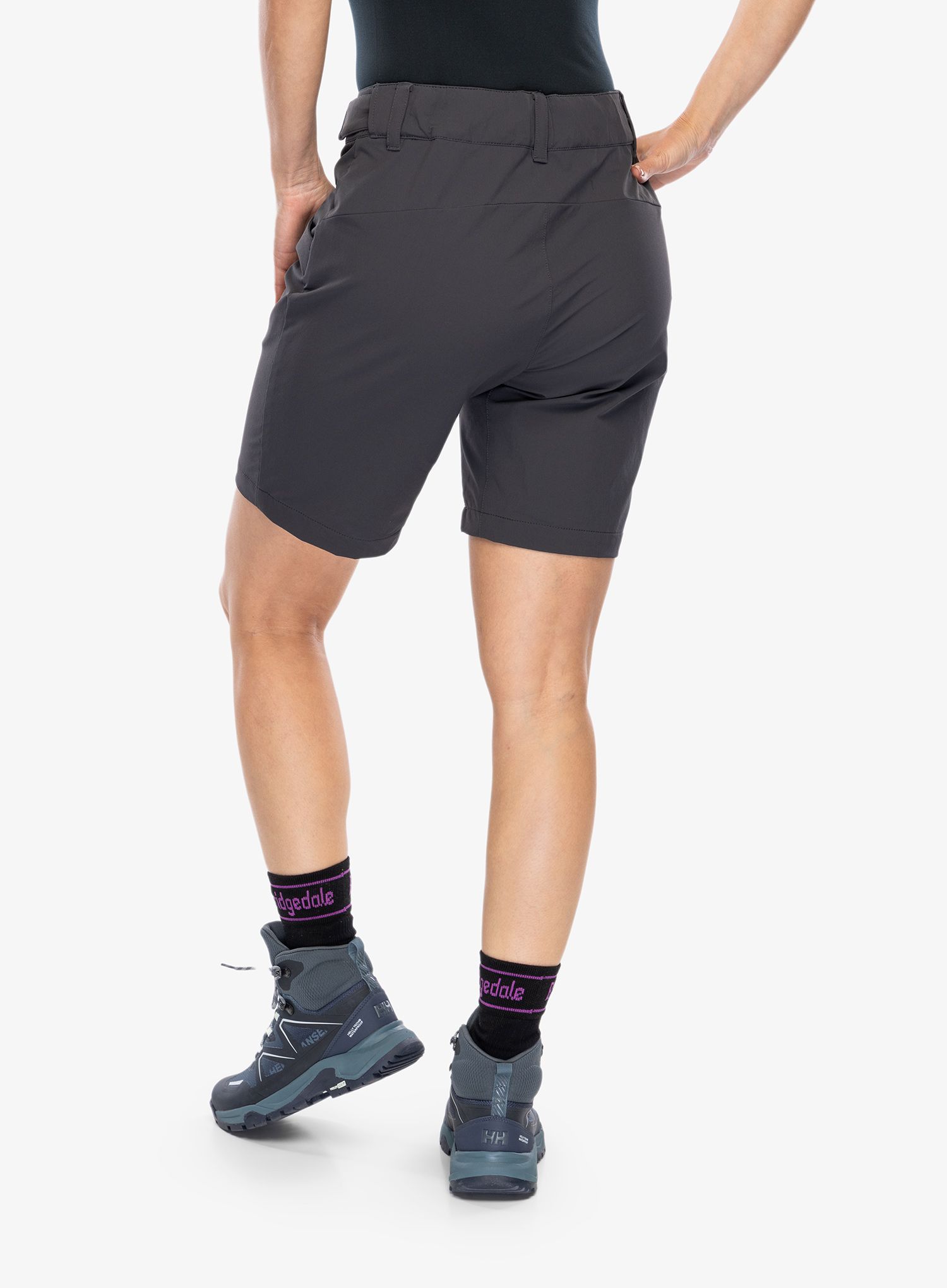 Ženske planinarske kratke hlače Helly Hansen Blaze Softshell Shorts - ebony