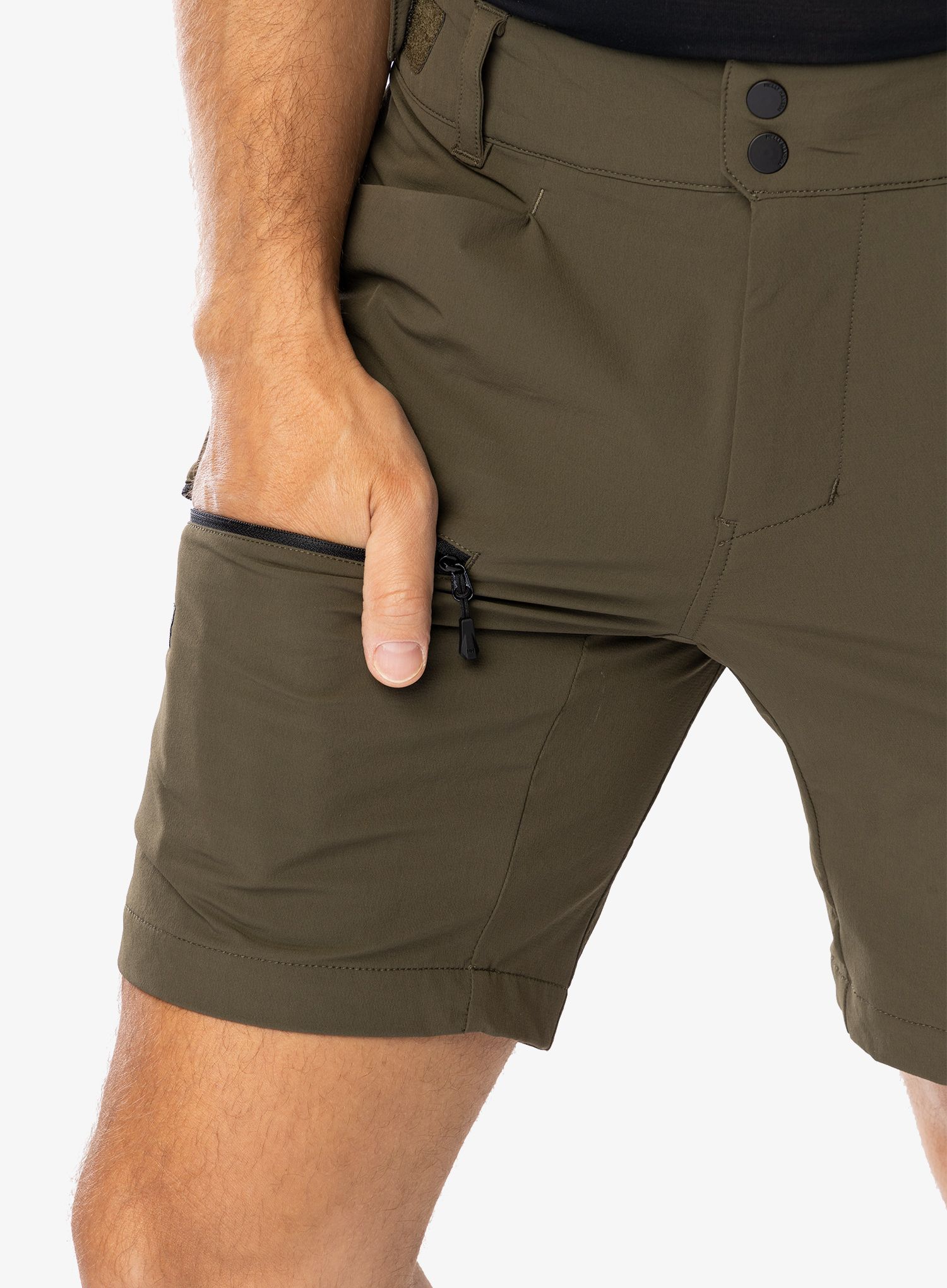 Muške kratke hlače Helly Hansen Blaze Softshell Shorts - utility green
