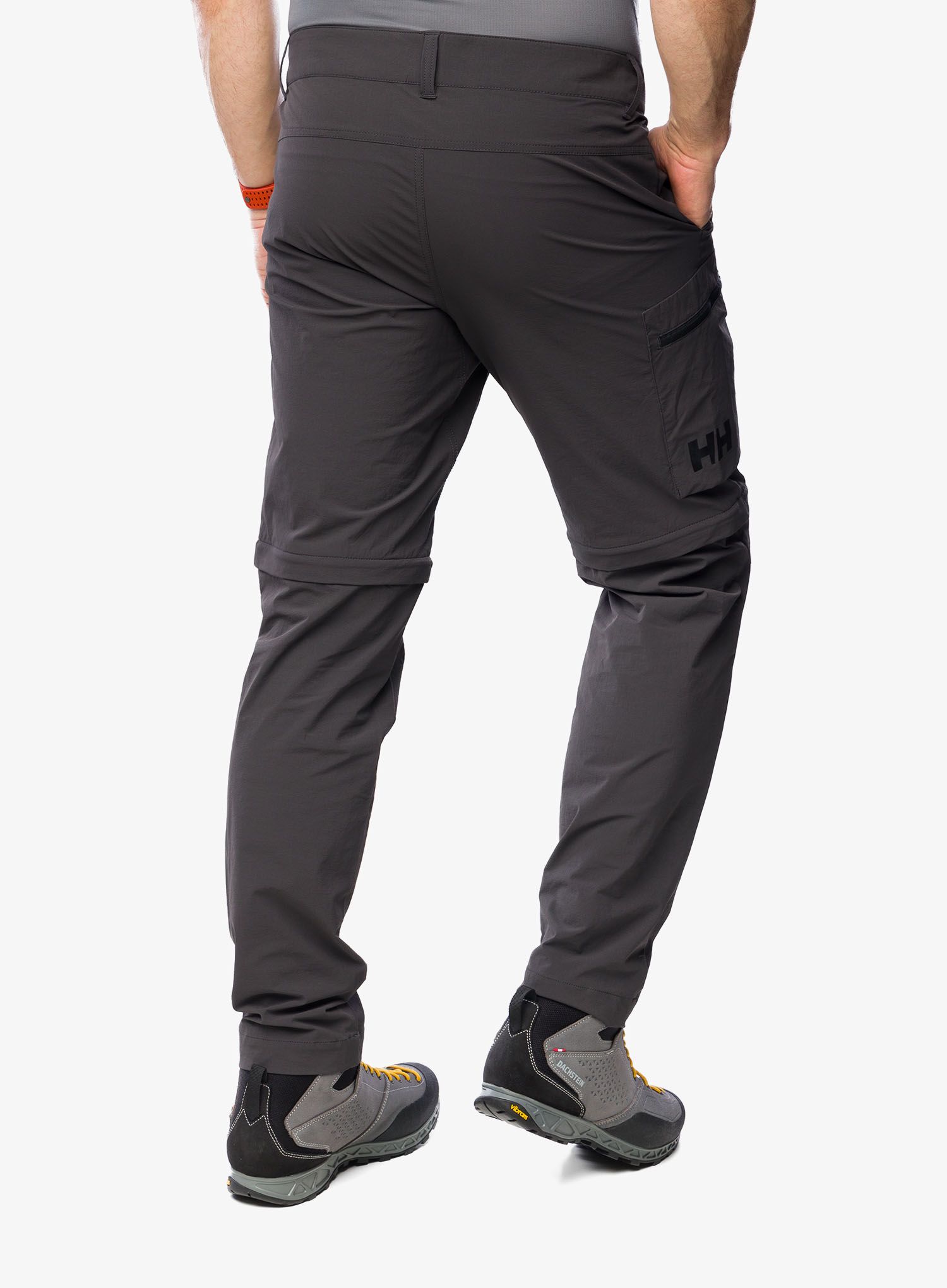 Planinarske hlače Helly Hansen Brono Softshell Zip Off Pant - ebony