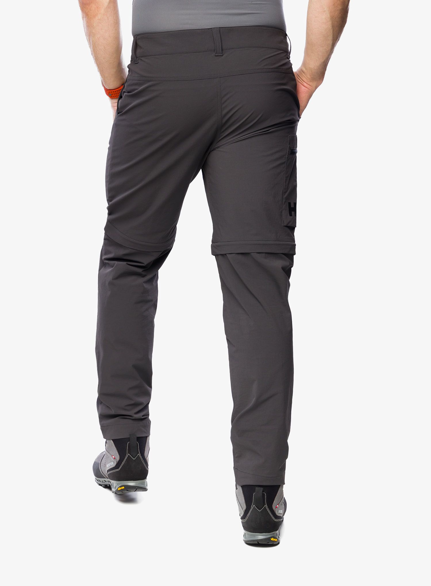 Planinarske hlače Helly Hansen Brono Softshell Zip Off Pant - ebony