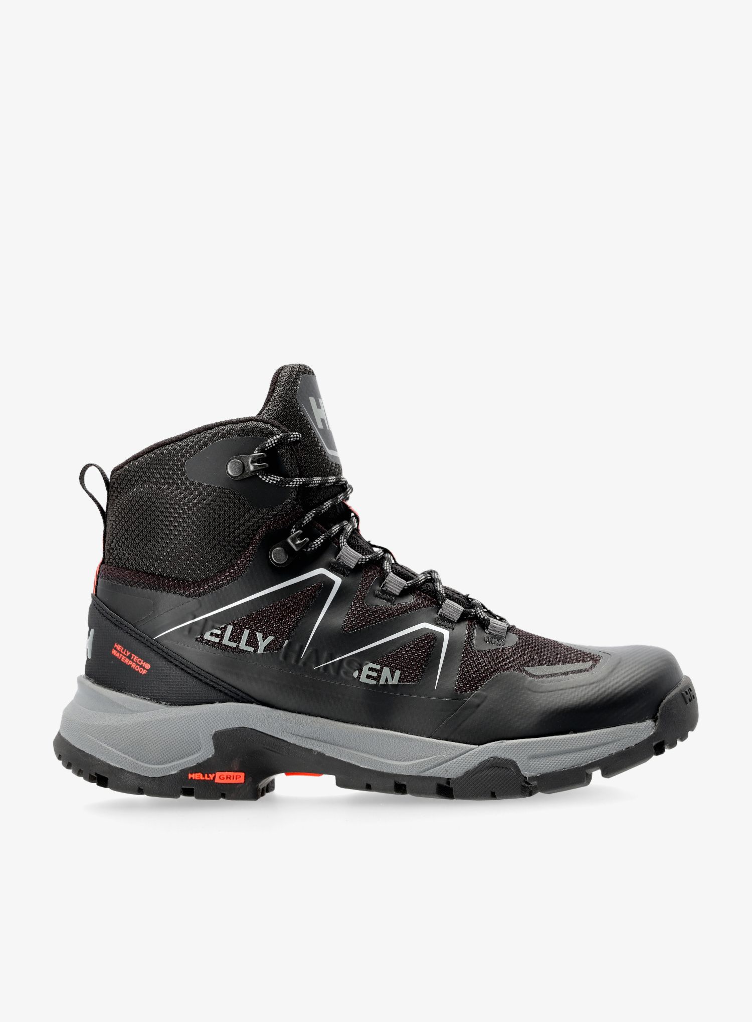 Ženske planinarske cipele Helly Hansen Cascade Mid HT - black/bright bloom