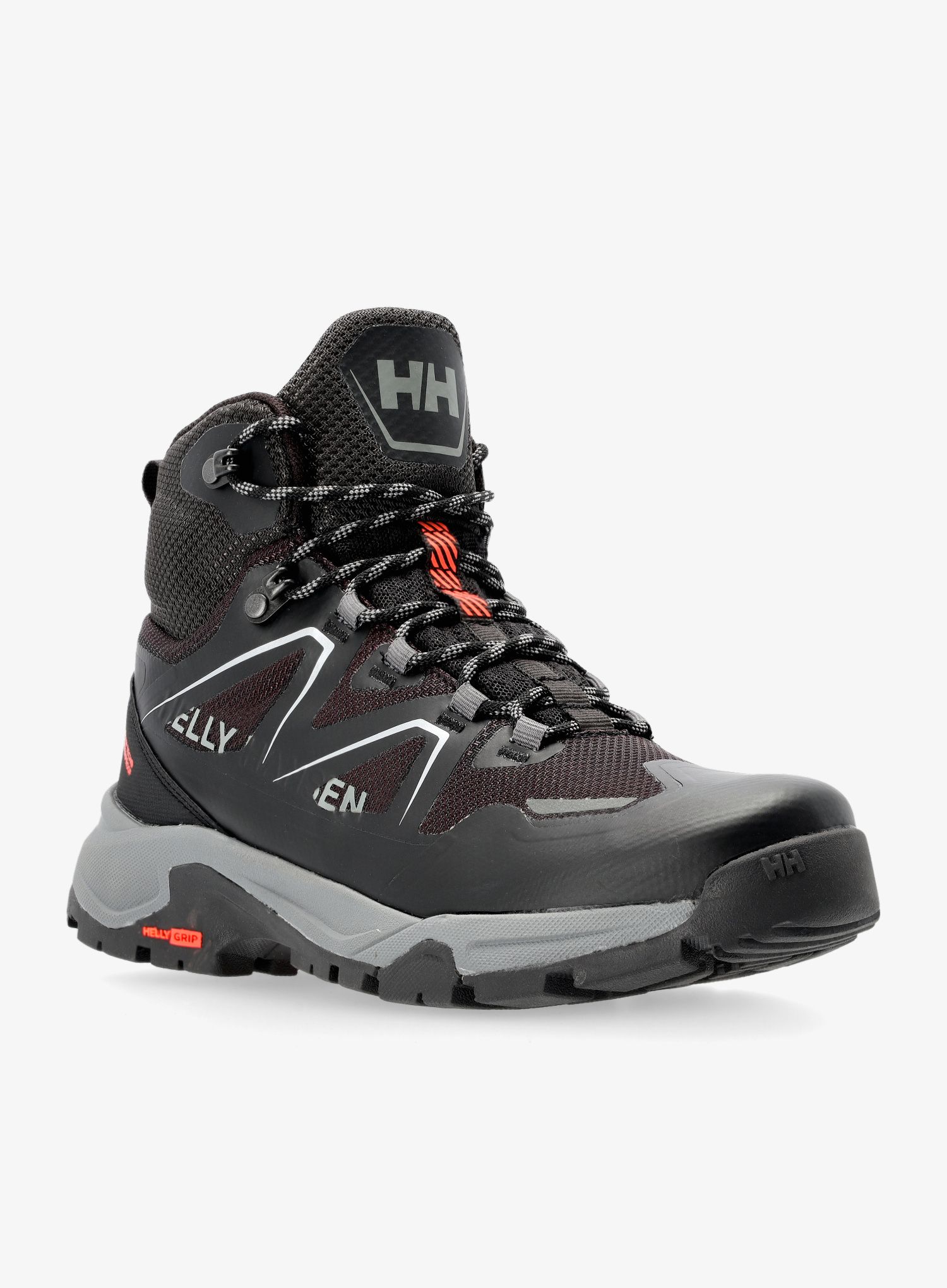 Ženske planinarske cipele Helly Hansen Cascade Mid HT - black/bright bloom