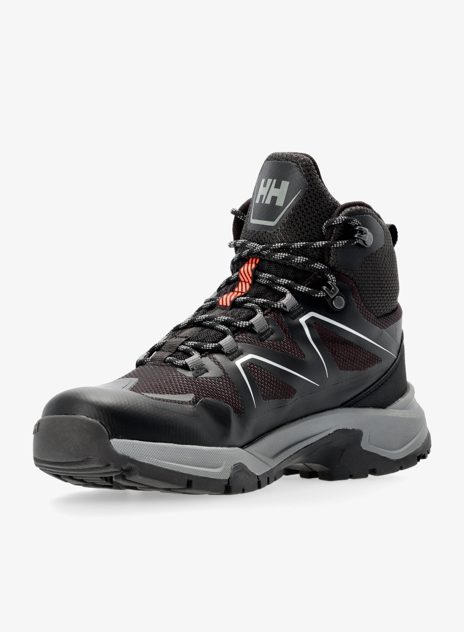Ženske planinarske cipele Helly Hansen Cascade Mid HT - black/bright bloom