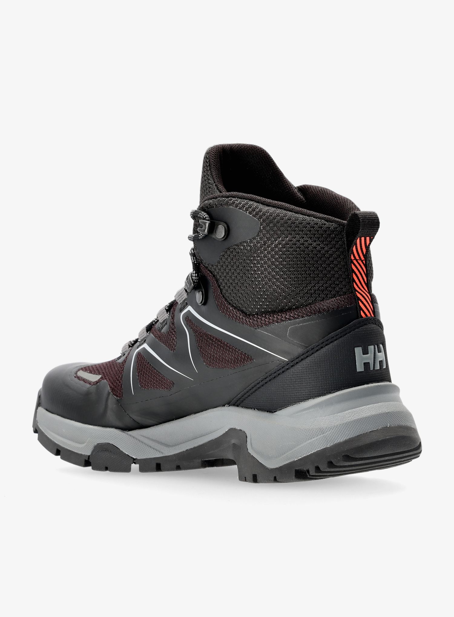 Ženske planinarske cipele Helly Hansen Cascade Mid HT - black/bright bloom