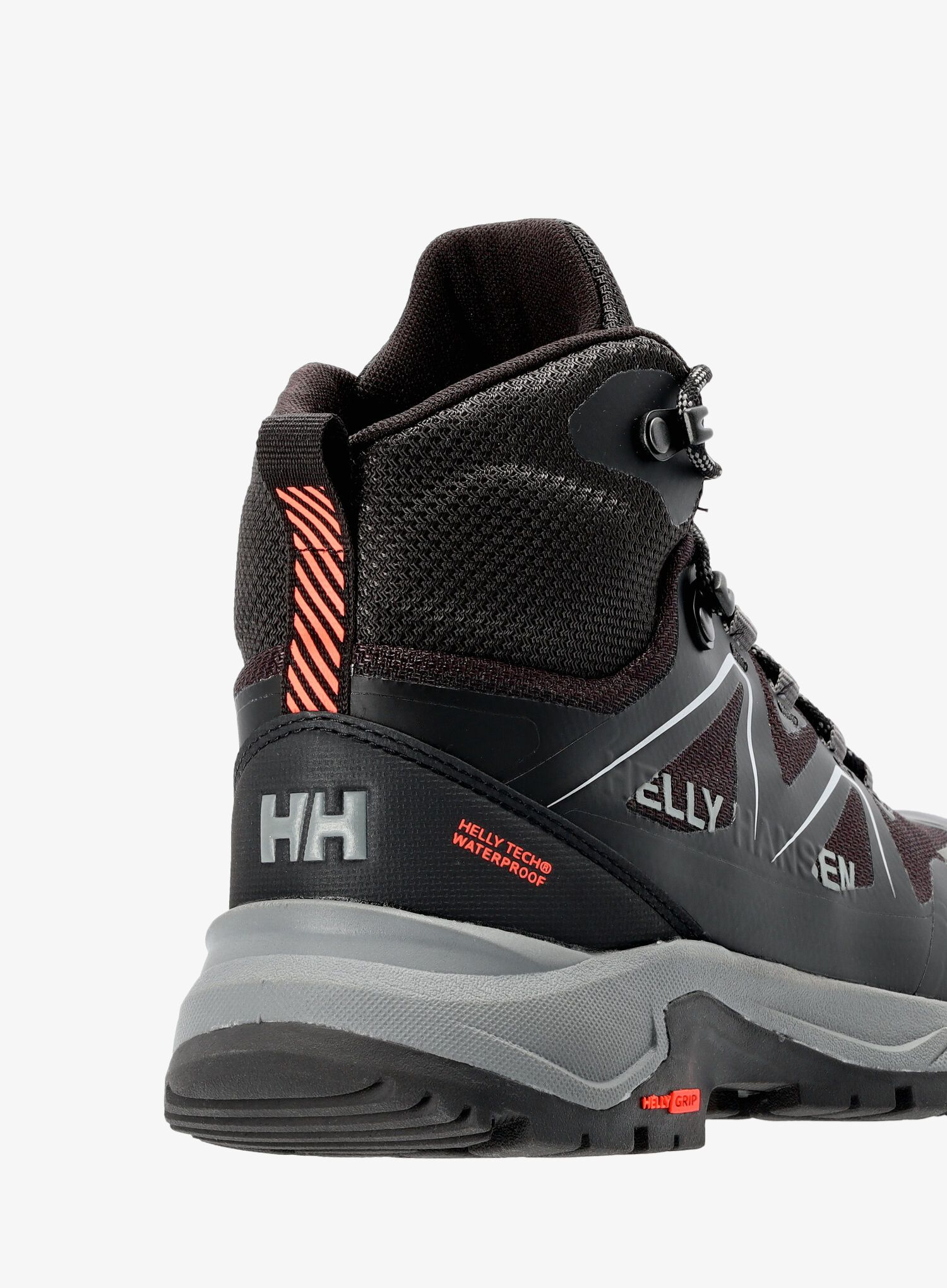 Ženske planinarske cipele Helly Hansen Cascade Mid HT - black/bright bloom