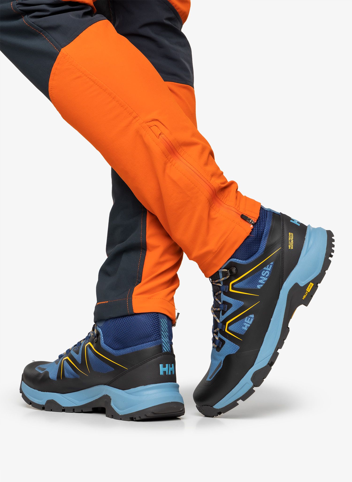 Muške planinarske cipele Helly Hansen Cascade Mid HT - blue fog/phantom