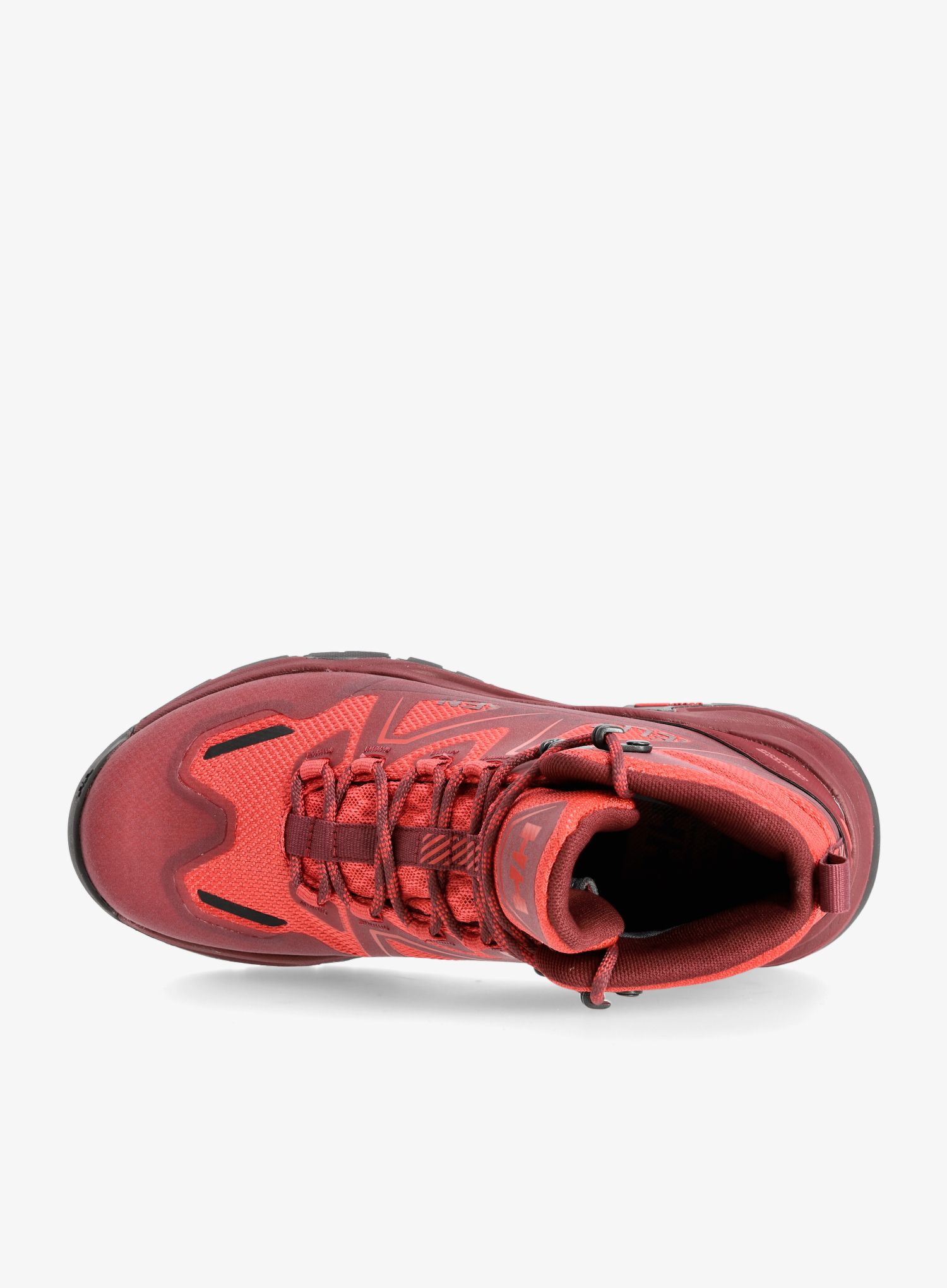 Visoke ženske planinarske cipele Helly Hansen Cascade Mid HT - hickory/poppy red