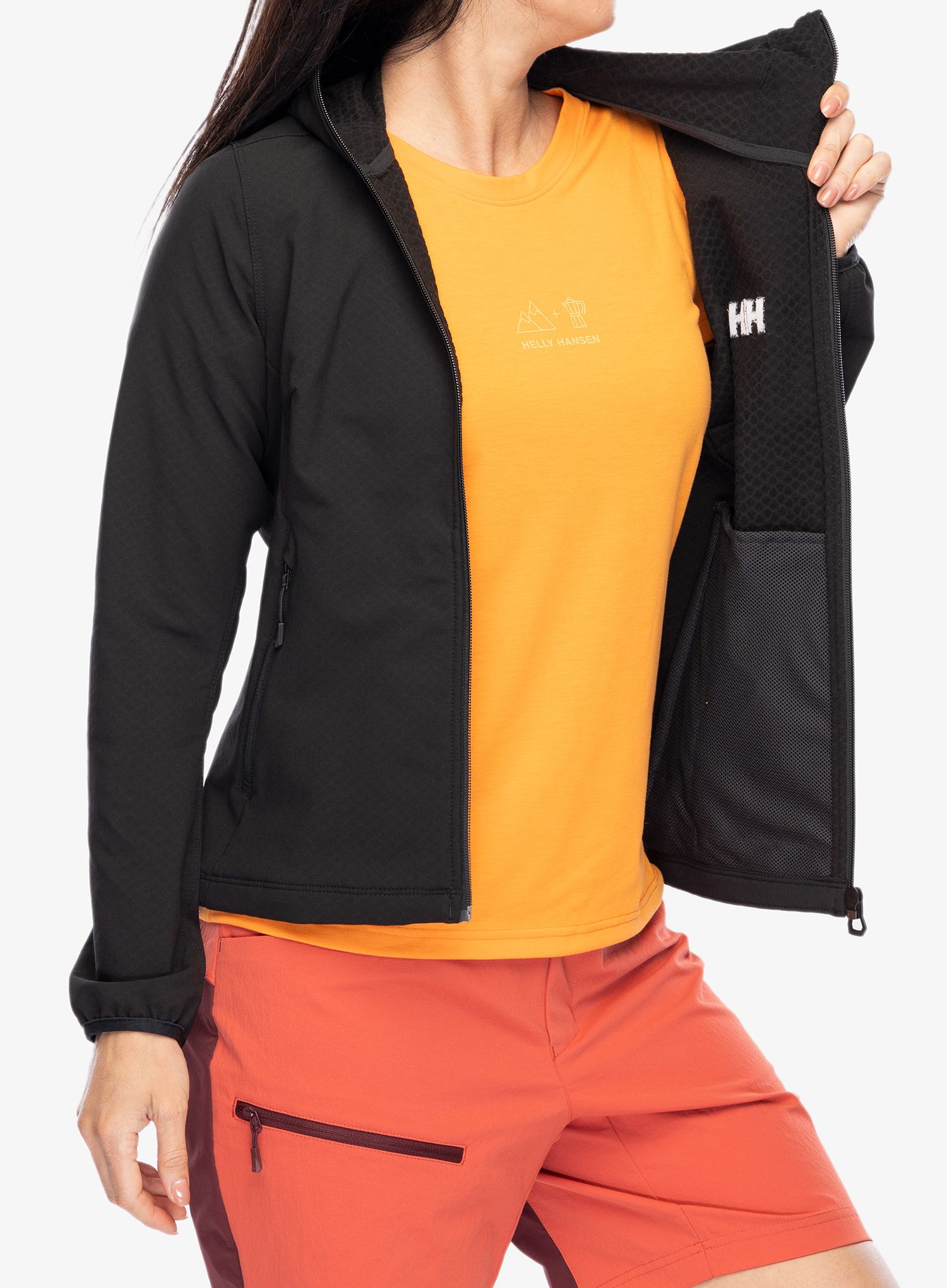 Ženska jakna od flisa Helly Hansen Cascade Shield Jacket - black