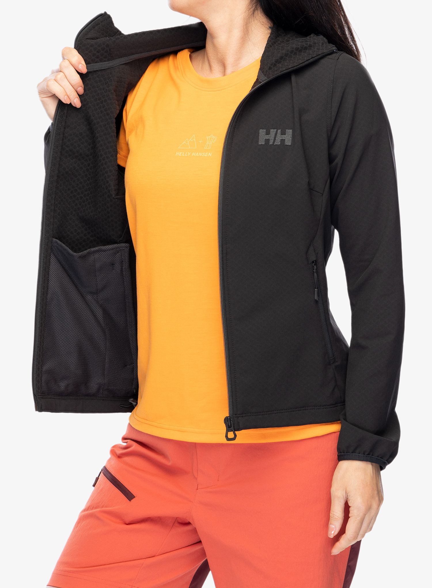 Ženska jakna od flisa Helly Hansen Cascade Shield Jacket - black