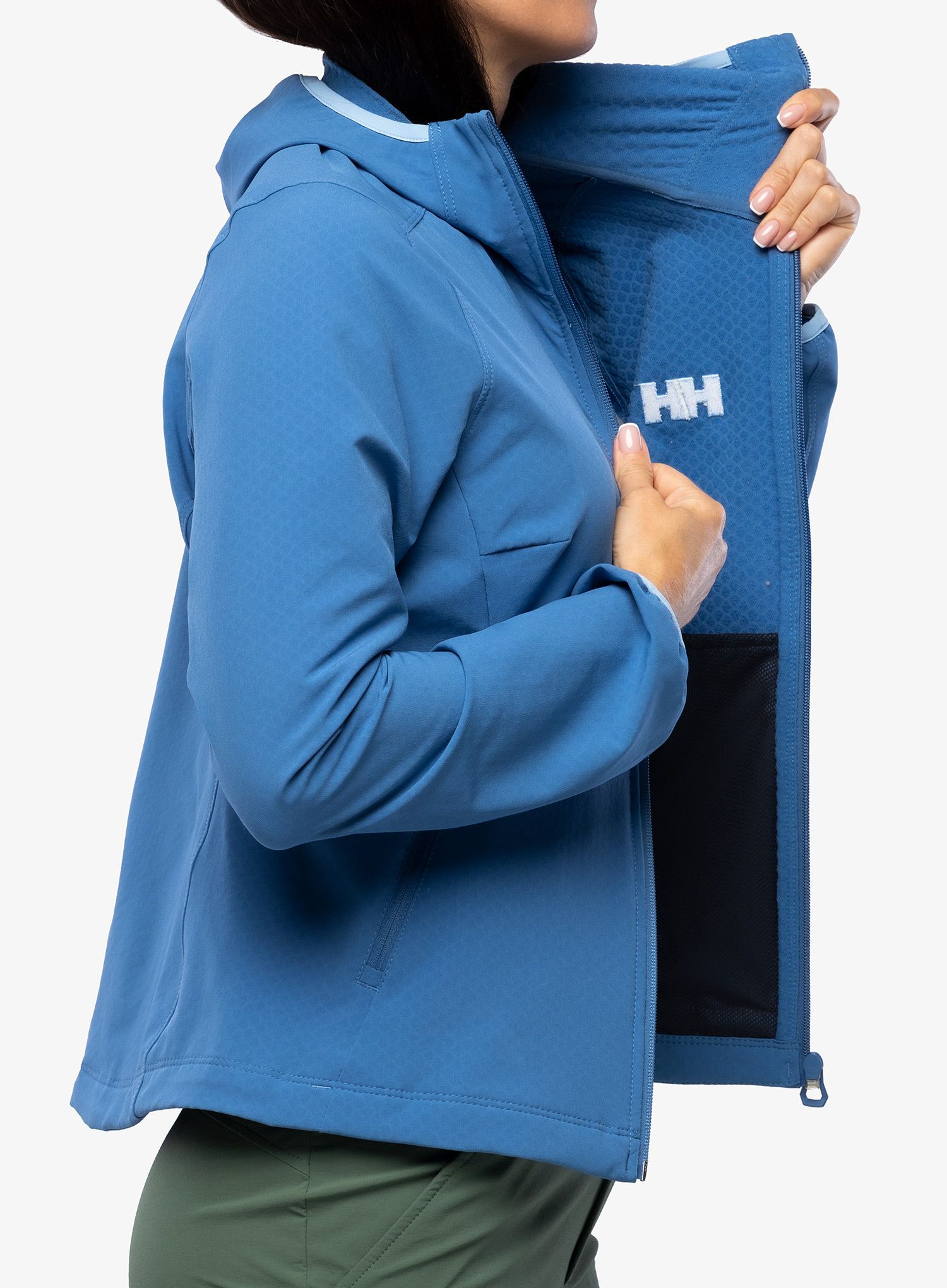 Ženska jakna od flisa Helly Hansen Cascade Shield Jacket - azurite