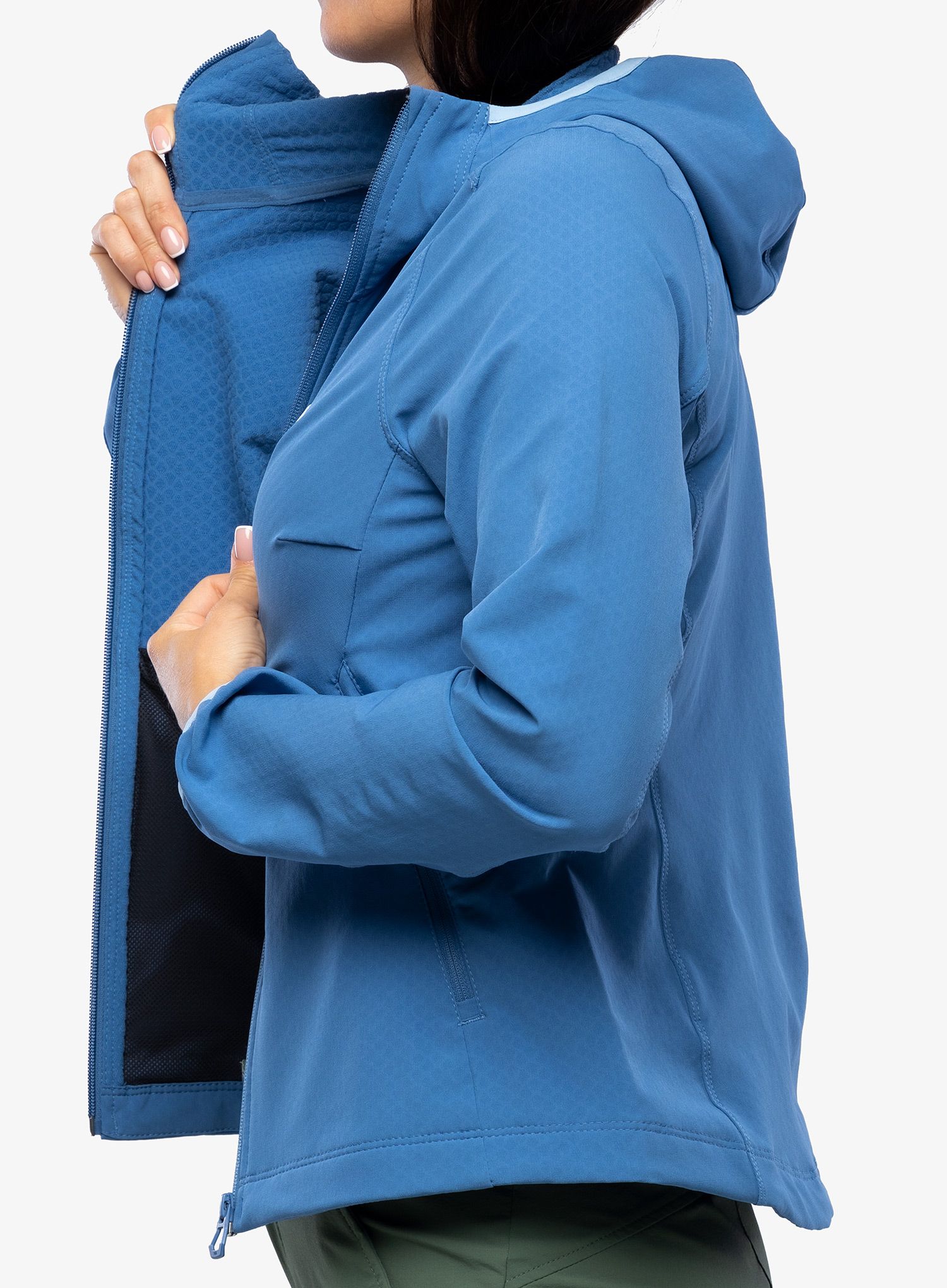 Ženska jakna od flisa Helly Hansen Cascade Shield Jacket - azurite