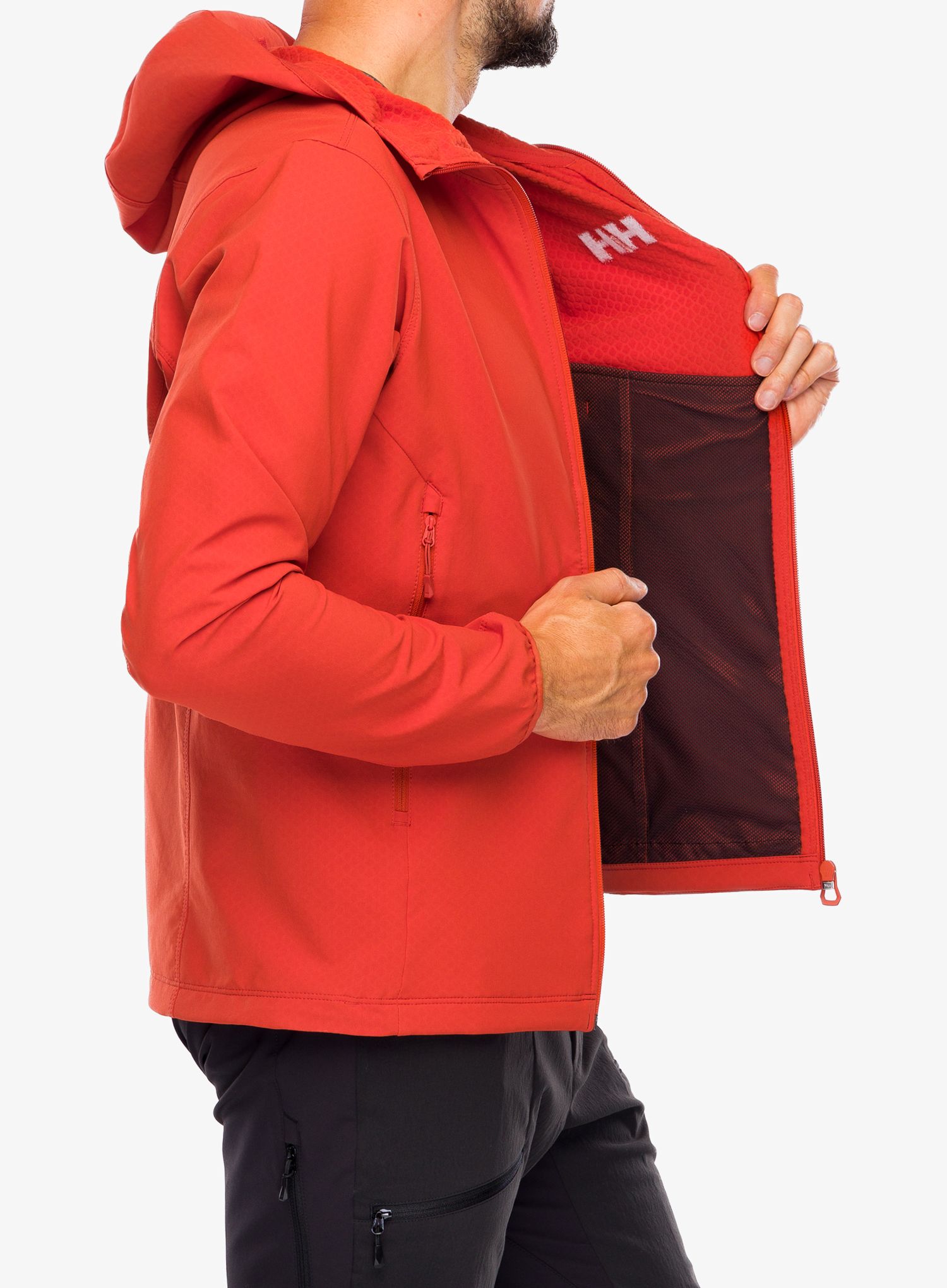 Jakna od flisa Helly Hansen Cascade Shield Jacket - patrol orange/black