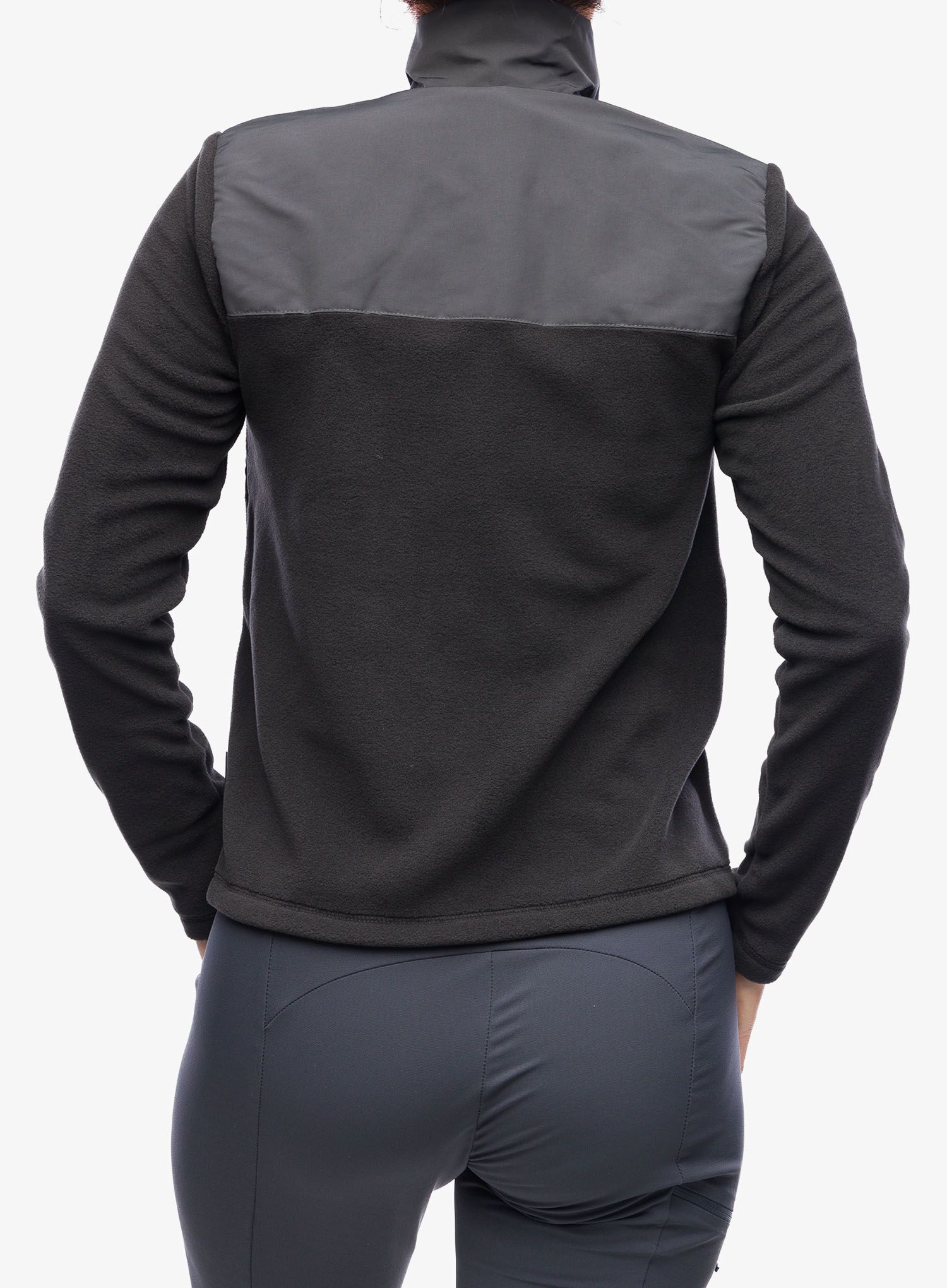 Ženska dukserica od flisa Helly Hansen Daybreaker Block Jacket - black