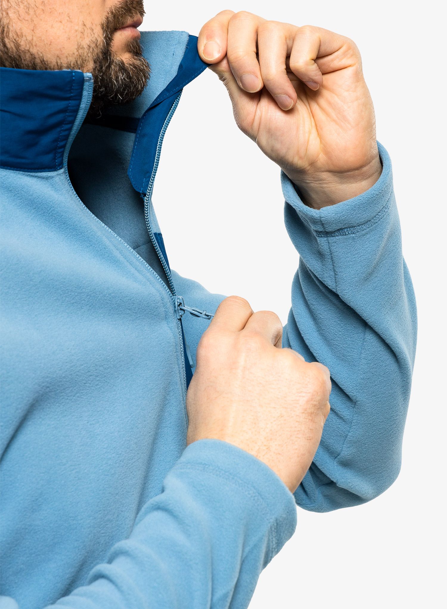 Dukserica na otkopčavanje Helly Hansen Daybreaker Block Jacket - blue fog