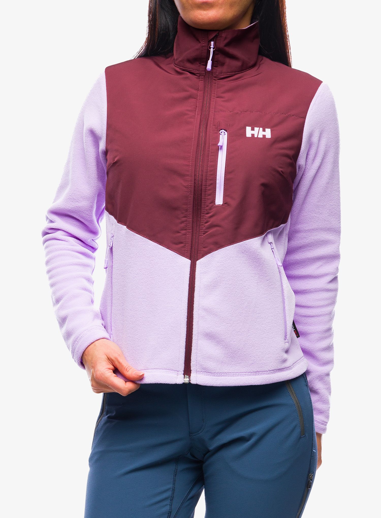 Ženska dukserica Helly Hansen Daybreaker Block Jacket - heather