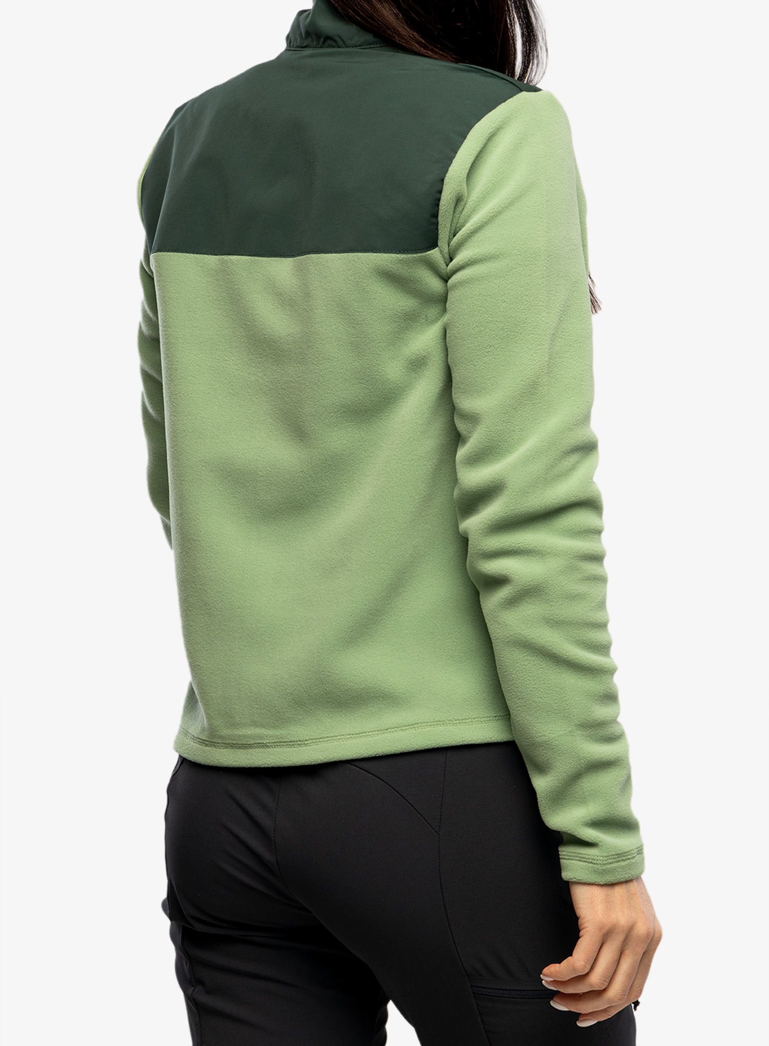 Ženska dukserica na otkopčavanje Helly Hansen Daybreaker Block Jacket - jade 2.0