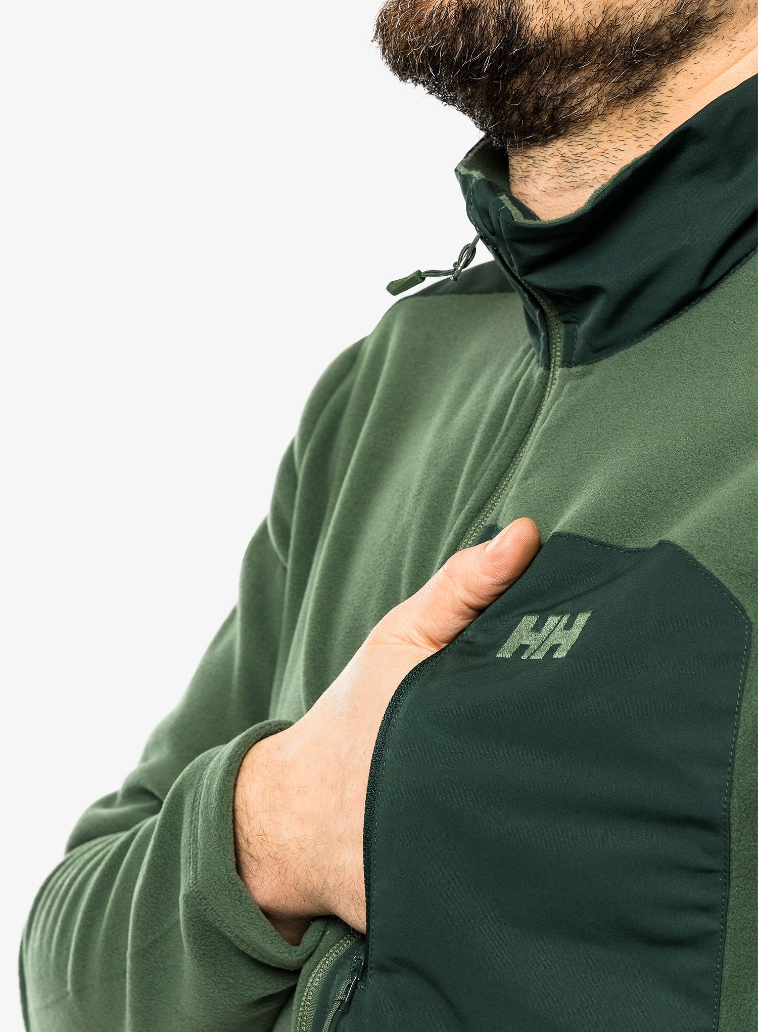 Dukserica na otkopčavanje Helly Hansen Daybreaker Block Jacket - spruce