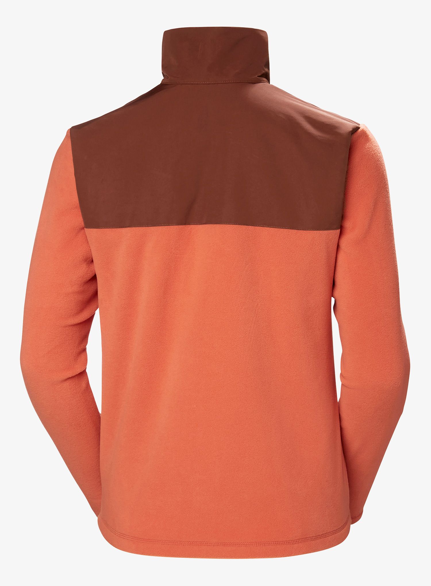 Ženska dukserica od flisa Helly Hansen Daybreaker Block Jacket - terracotta