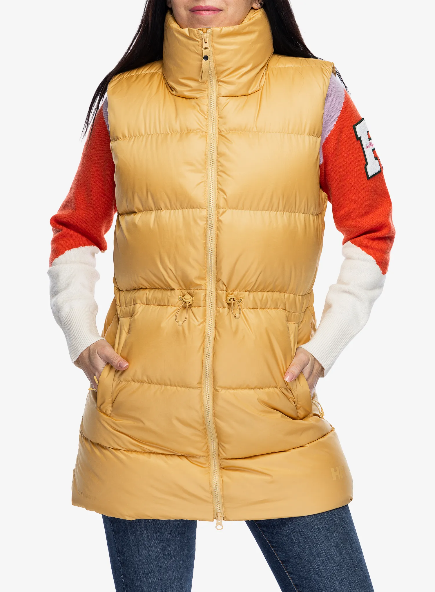 Ženski perjani prsluk Helly Hansen Essence Down Vest - sand
