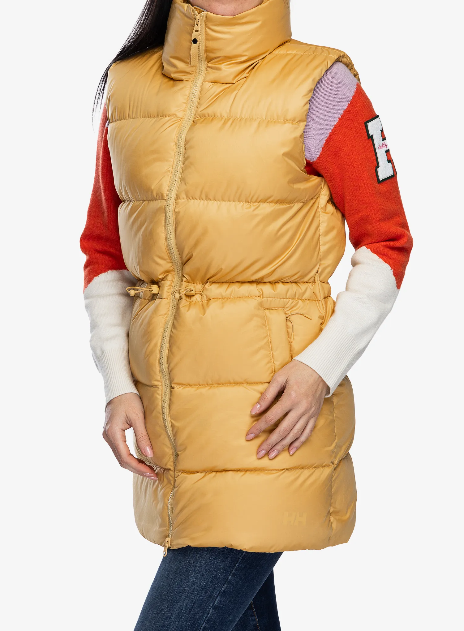 Ženski perjani prsluk Helly Hansen Essence Down Vest - sand