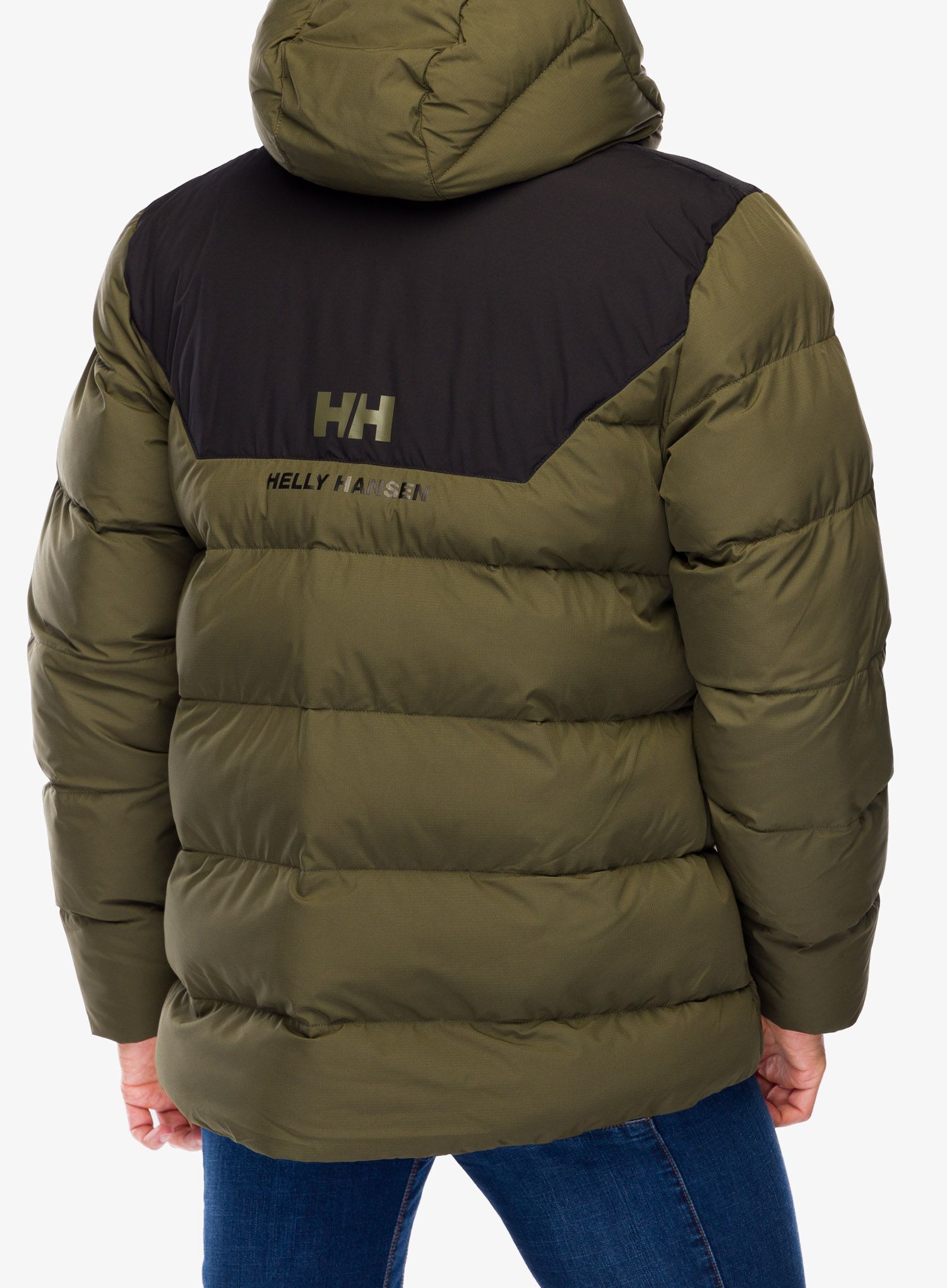 Zimska jakna Helly Hansen Explorer Puffy Jacket - utility green/snow