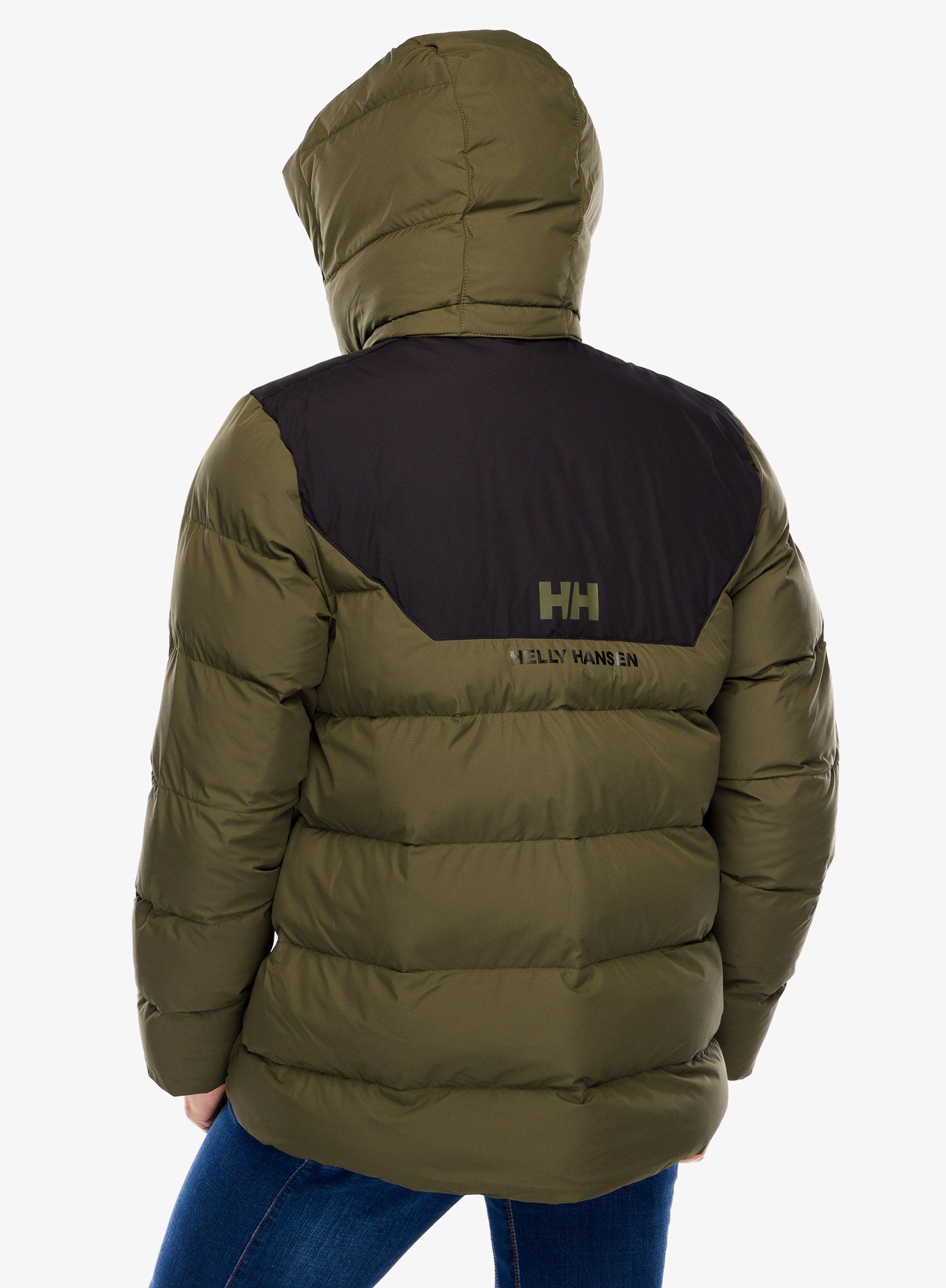 Zimska jakna Helly Hansen Explorer Puffy Jacket - utility green/snow
