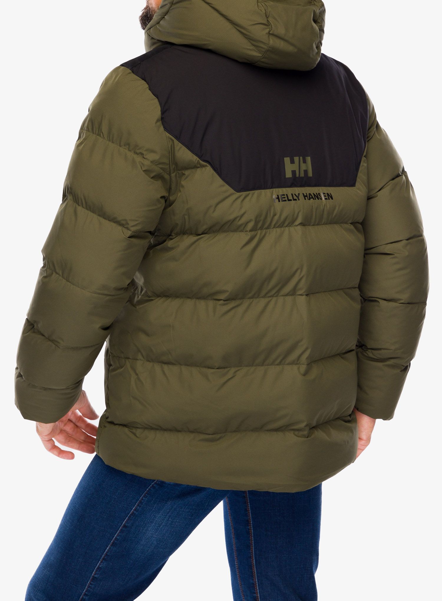 Zimska jakna Helly Hansen Explorer Puffy Jacket - utility green/snow