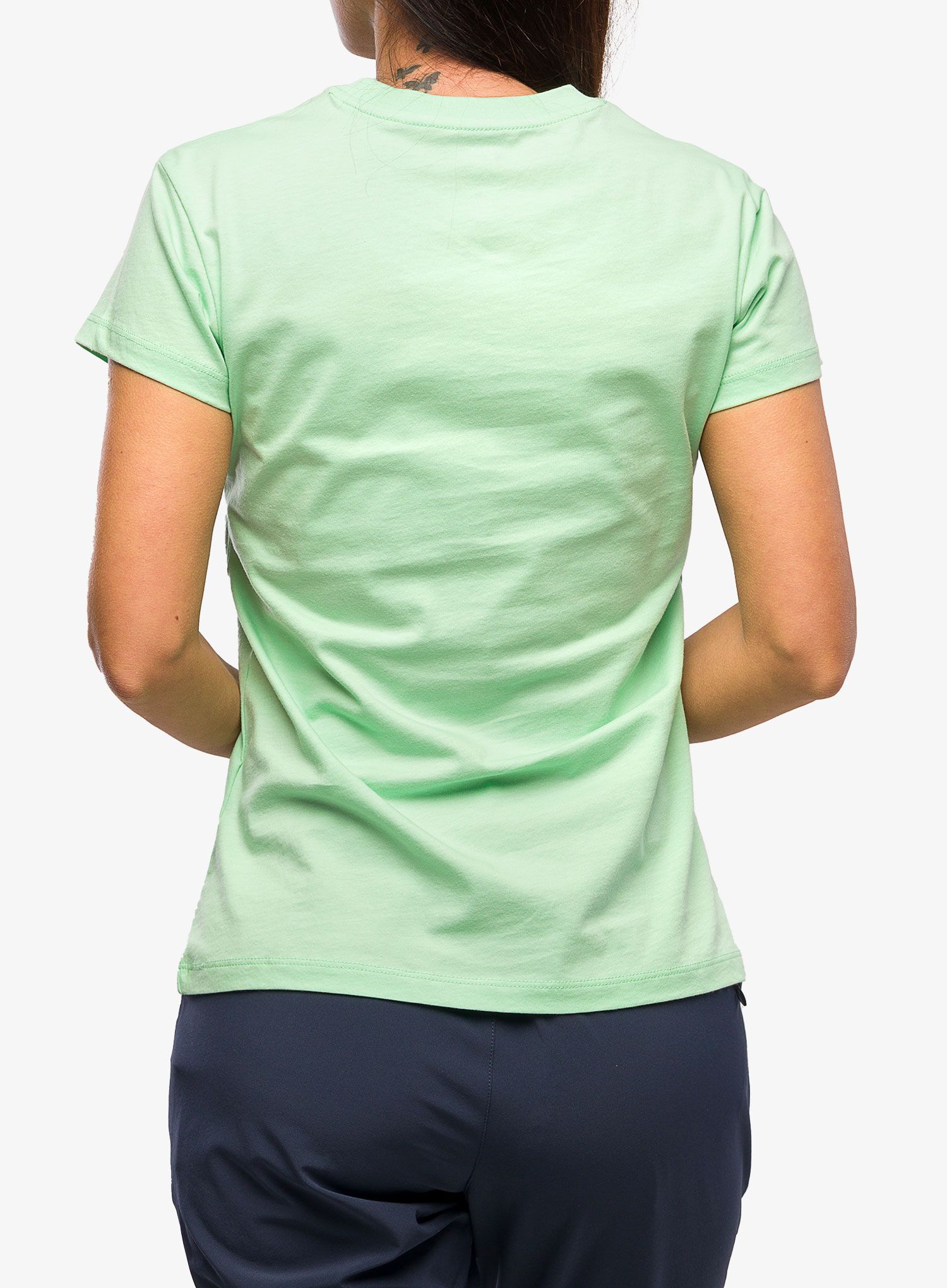 Ženska pamučna majica Helly Hansen F2F Organic Cotton Tee 2.0  - mint