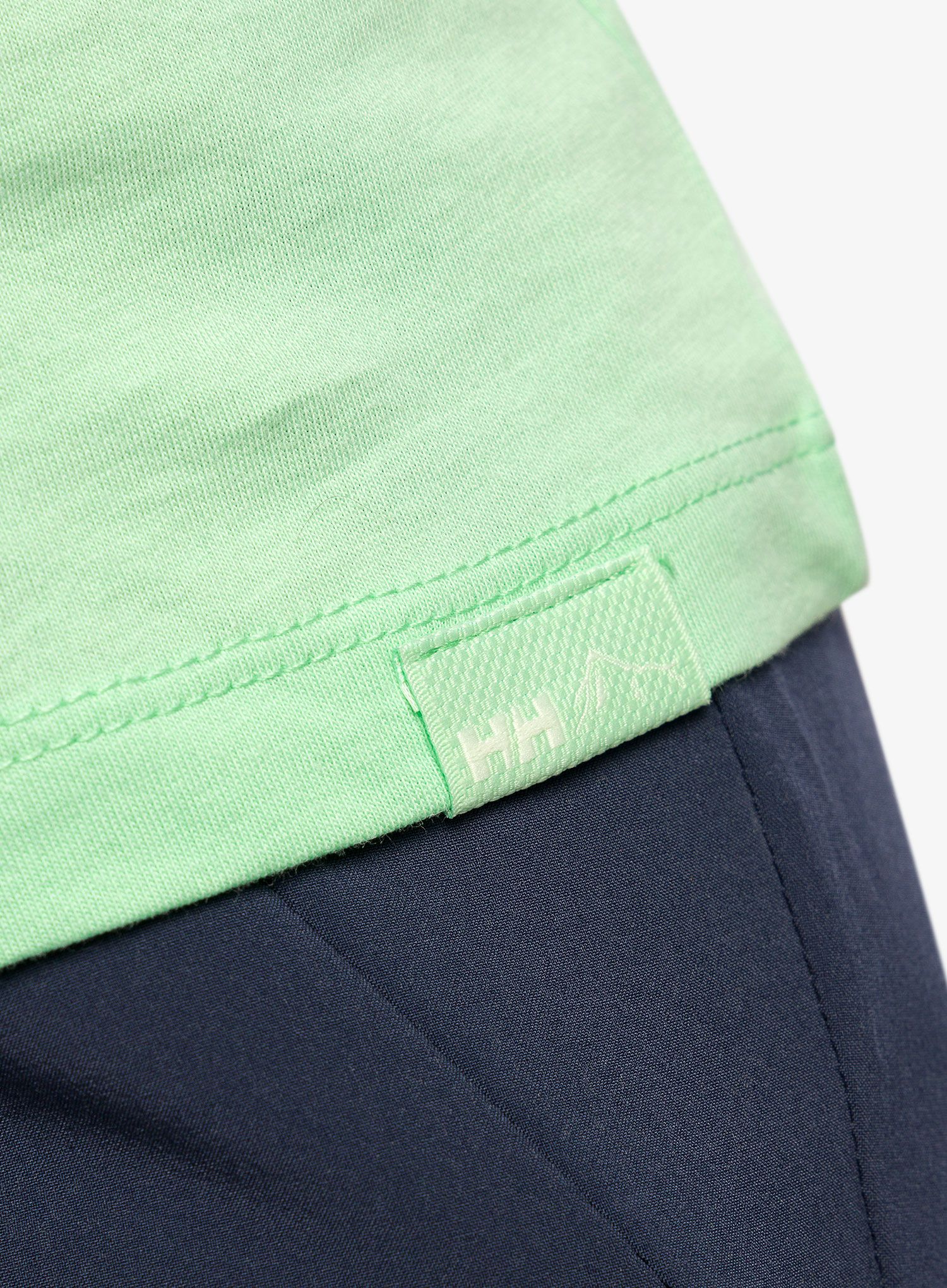 Ženska pamučna majica Helly Hansen F2F Organic Cotton Tee 2.0  - mint