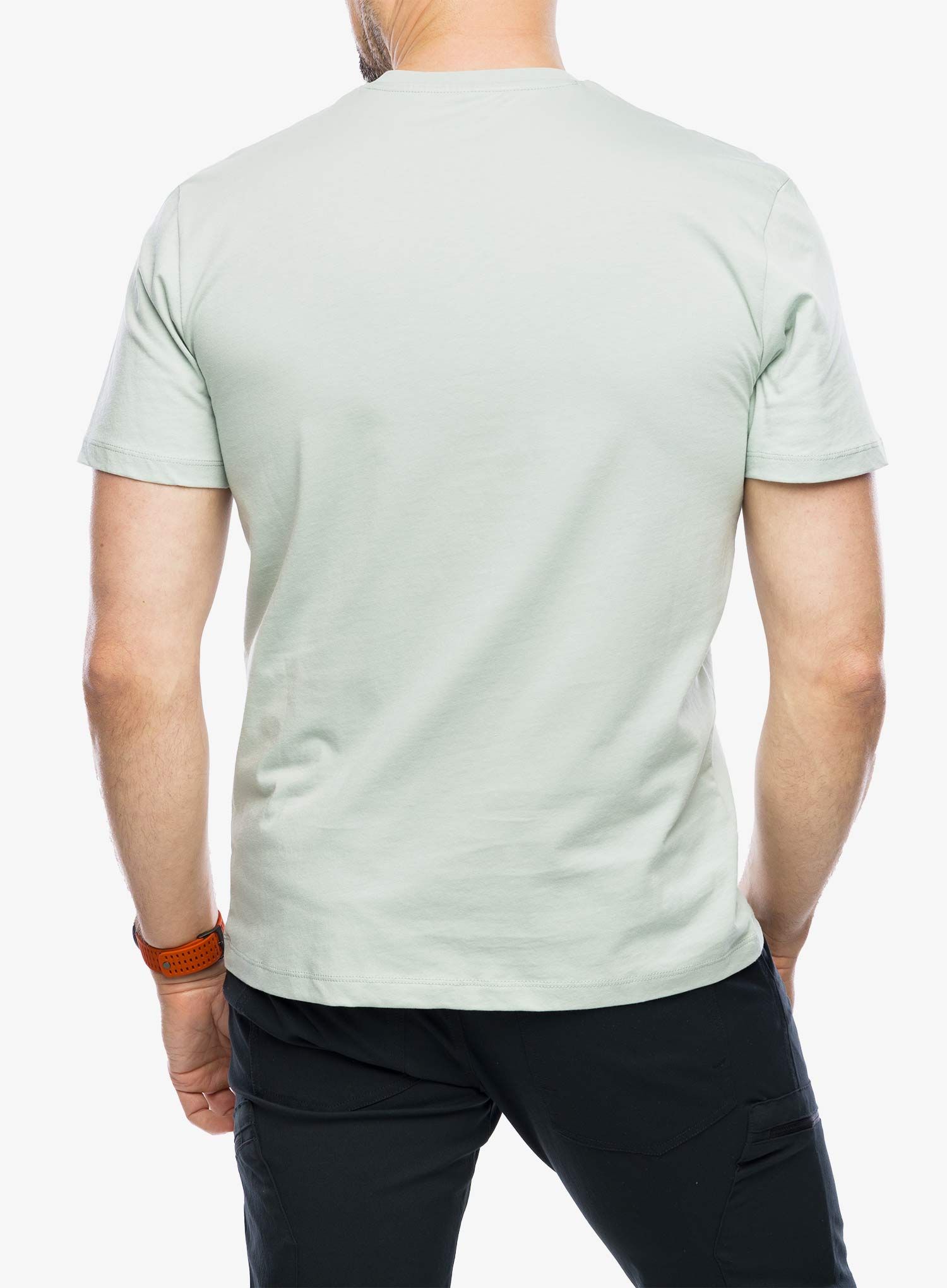 Majica s tiskom Helly Hansen F2F Organic Cotton Tee 2.0 - green mist