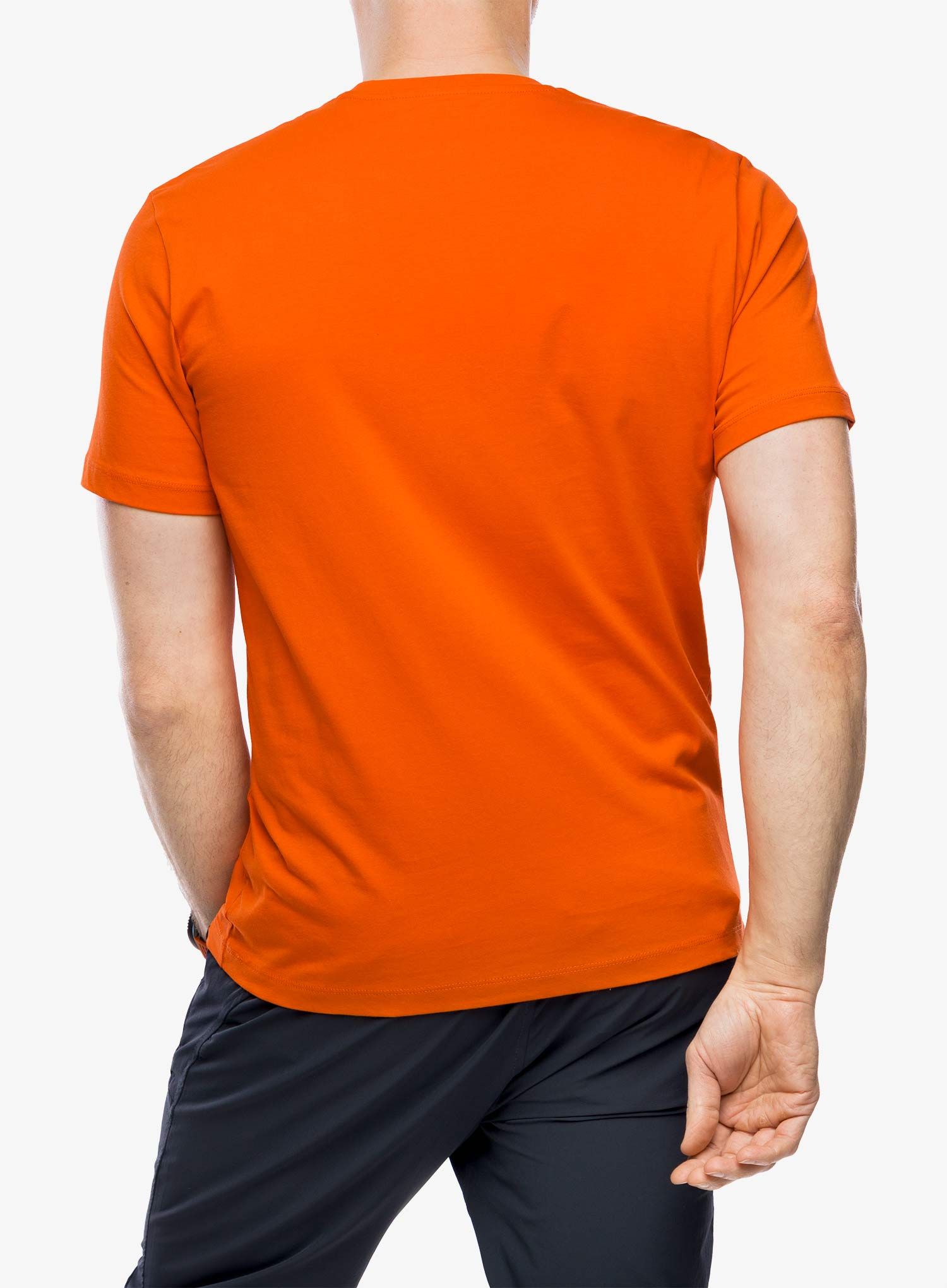 Majica s tiskom Helly Hansen F2F Organic Cotton Tee 2.0 - patrol orange