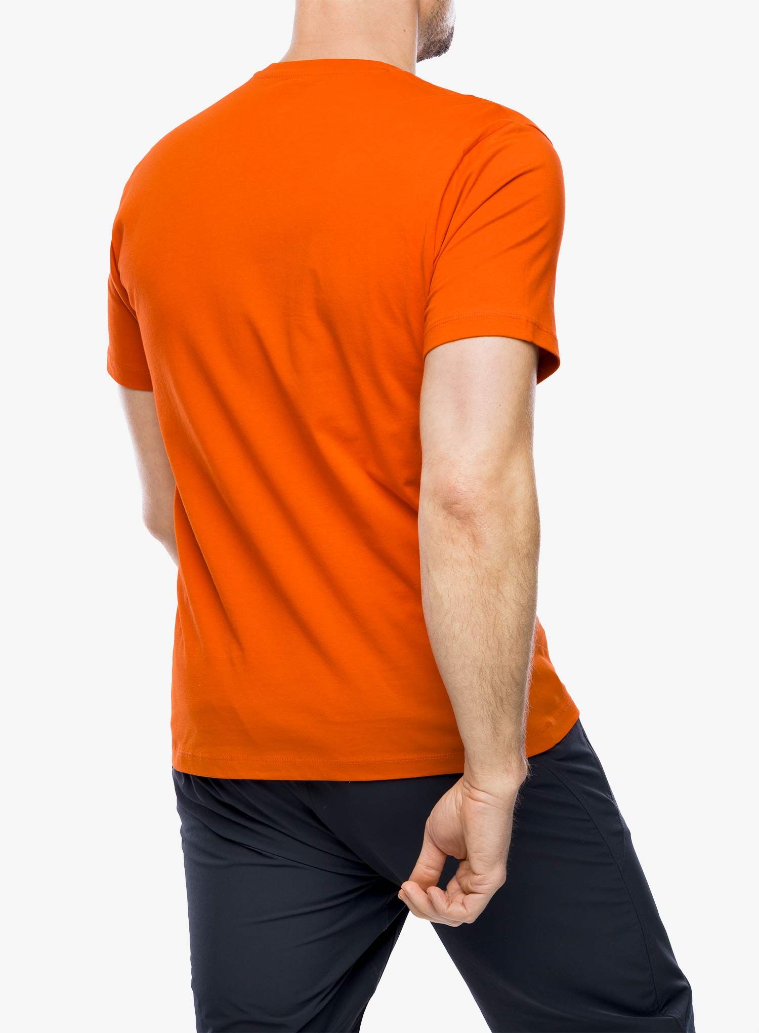Majica s tiskom Helly Hansen F2F Organic Cotton Tee 2.0 - patrol orange