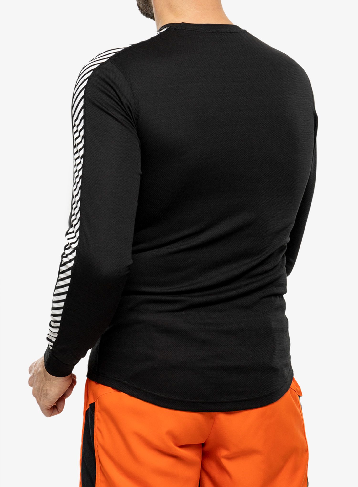 Termoaktivna dukserica Helly Hansen HH LIFA Stripe Crew - black